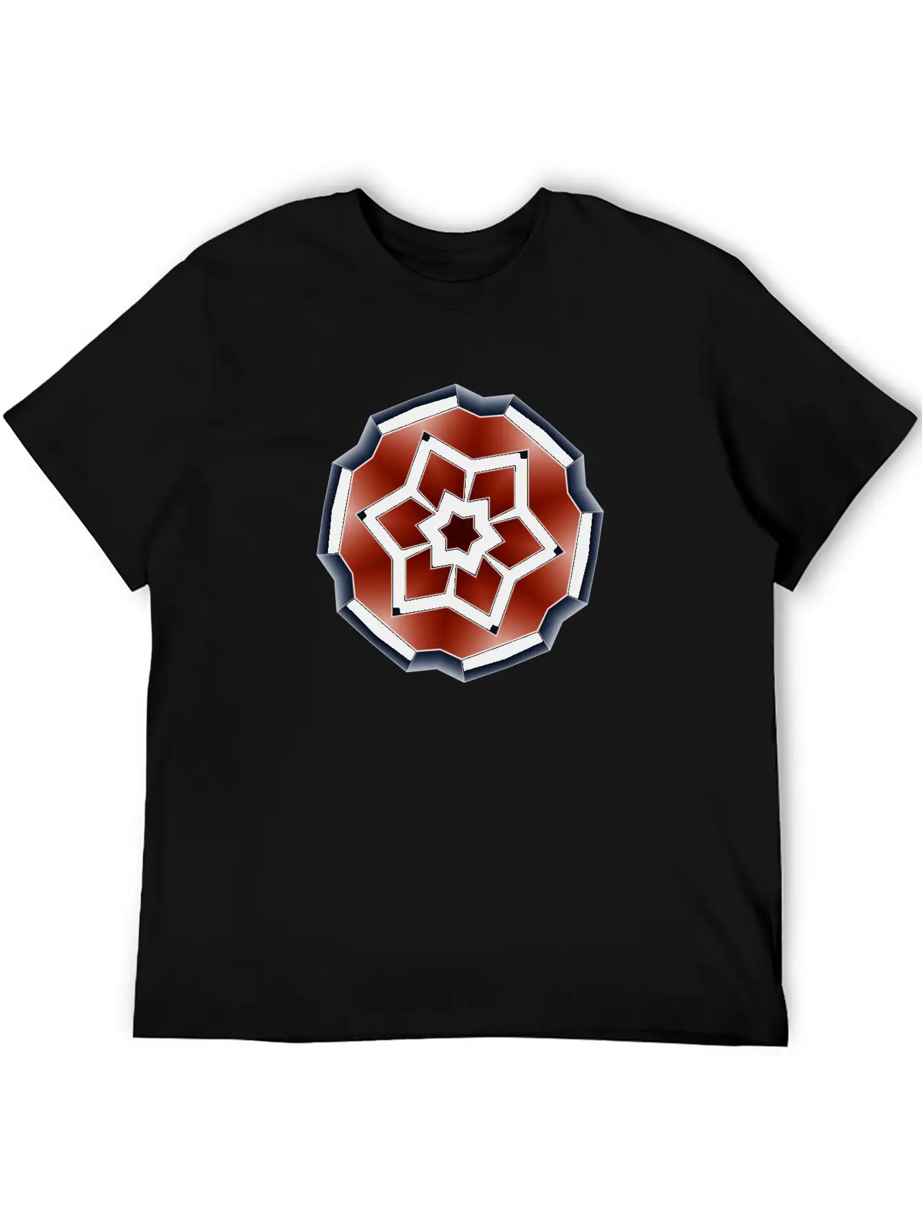 Metallic Colored Shape Stylish Everyday T-Shirt – Unisex Basic Cotton Tee