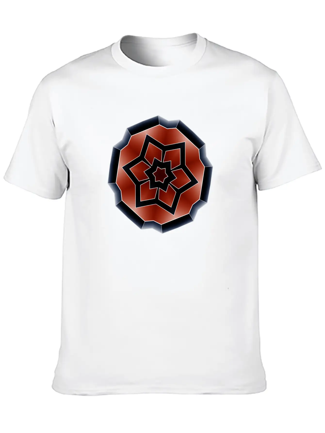 Metallic Colored Shape Stylish Everyday T-Shirt – Unisex Basic Cotton Tee