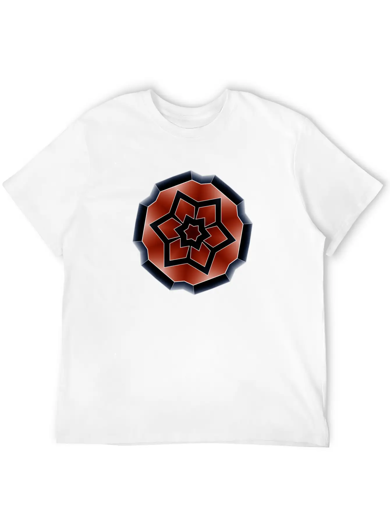 Metallic Colored Shape Stylish Everyday T-Shirt – Unisex Basic Cotton Tee
