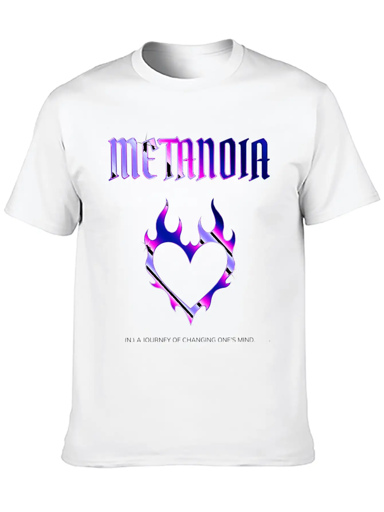 METANOIA Comfortable Minimalist Graphic Tee – Summer Style Essential