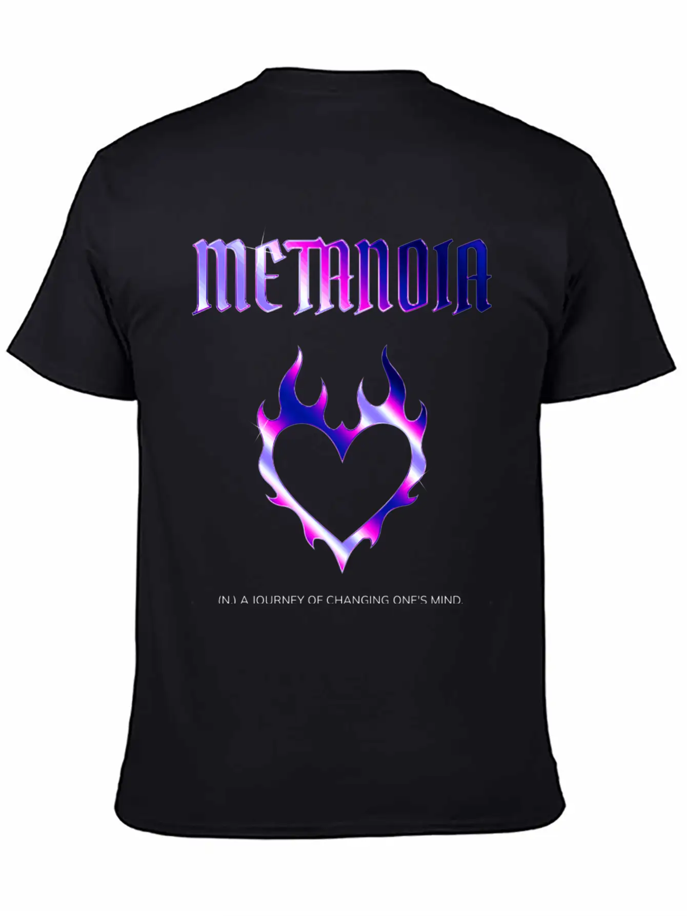 METANOIA Comfortable Minimalist Graphic Tee – Summer Style Essential