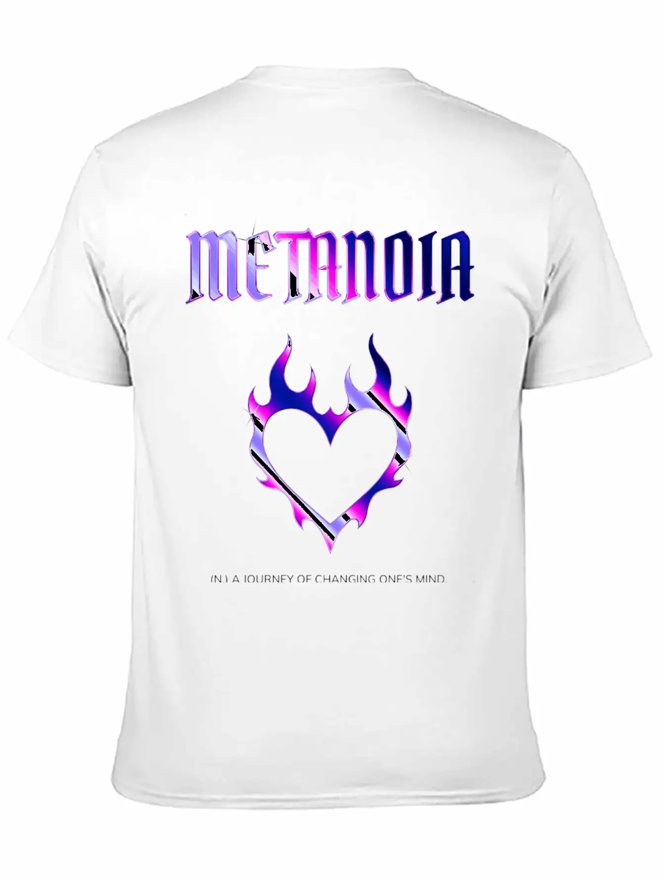 METANOIA Comfortable Minimalist Graphic Tee – Summer Style Essential