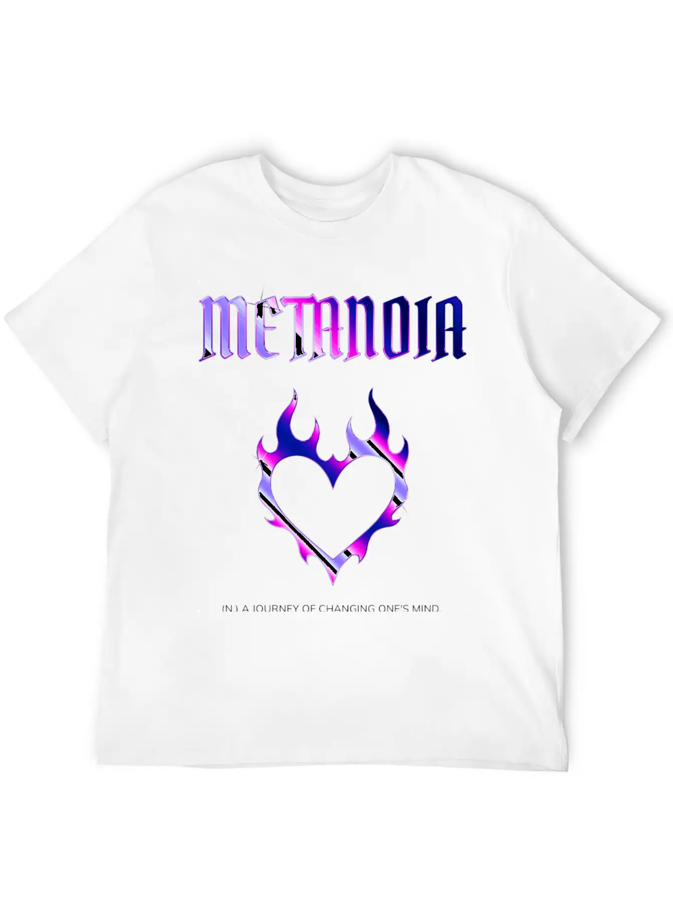 METANOIA Comfortable Minimalist Graphic Tee – Summer Style Essential