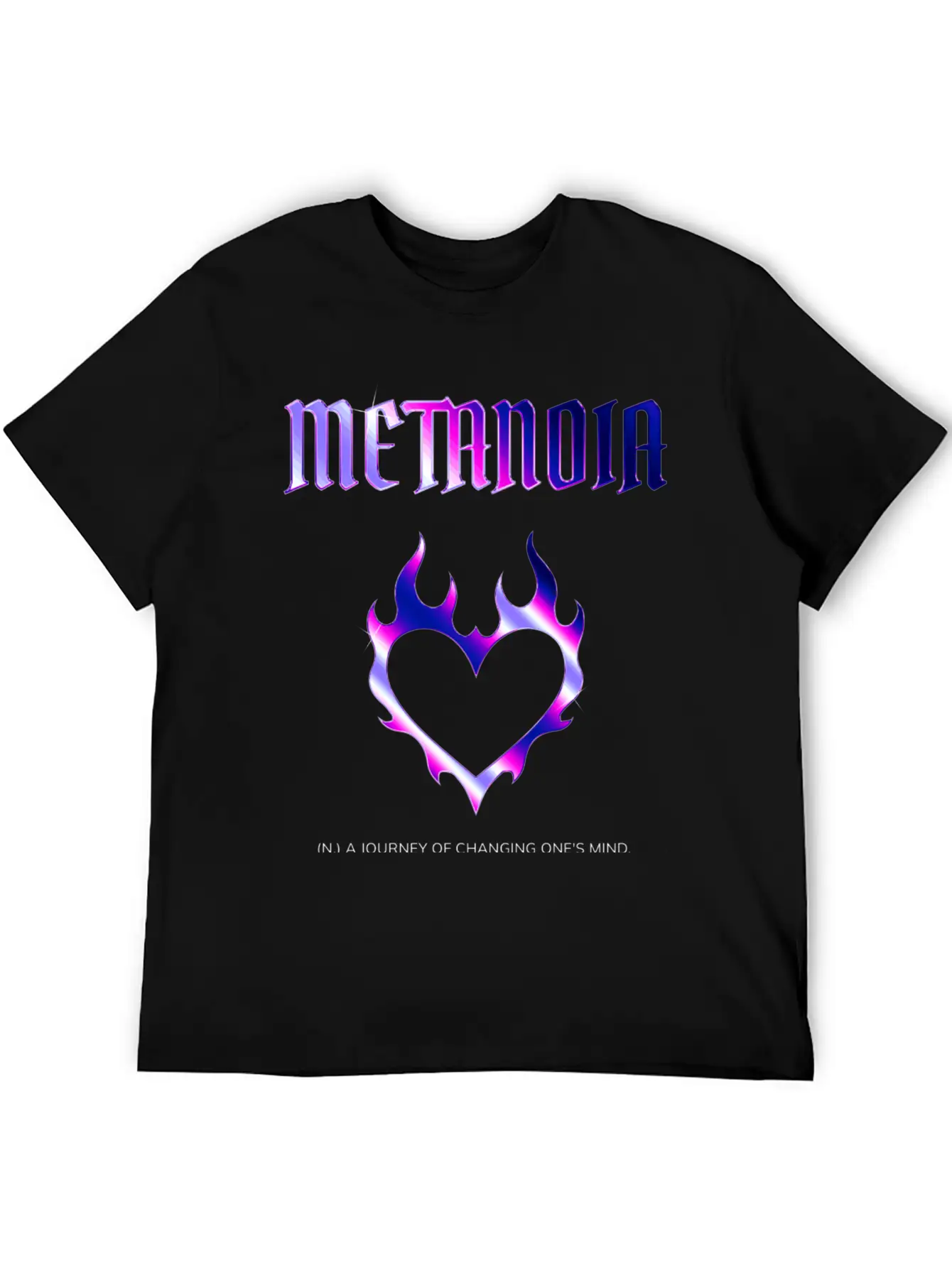 METANOIA Comfortable Minimalist Graphic Tee – Summer Style Essential