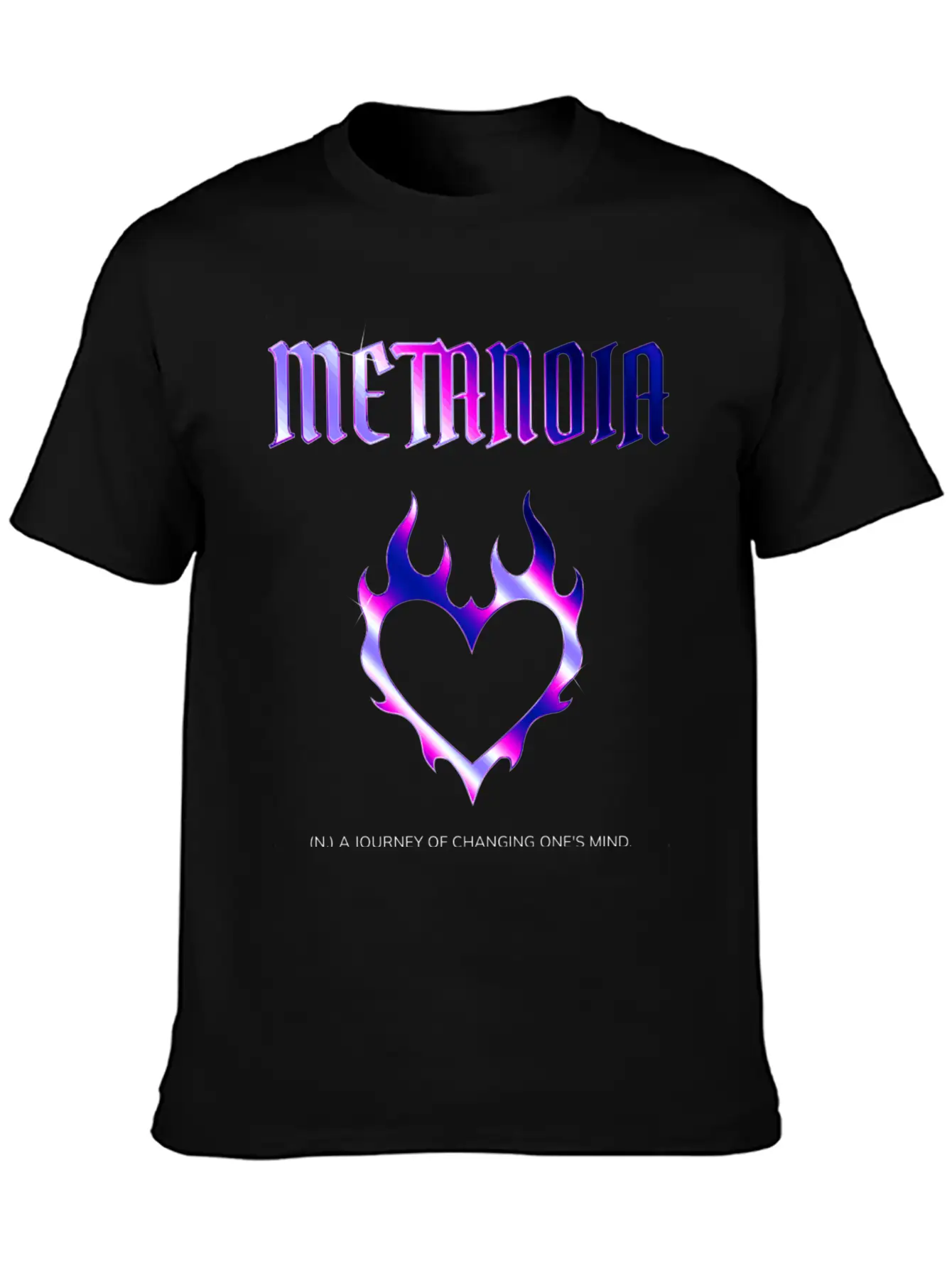 METANOIA Comfortable Minimalist Graphic Tee – Summer Style Essential