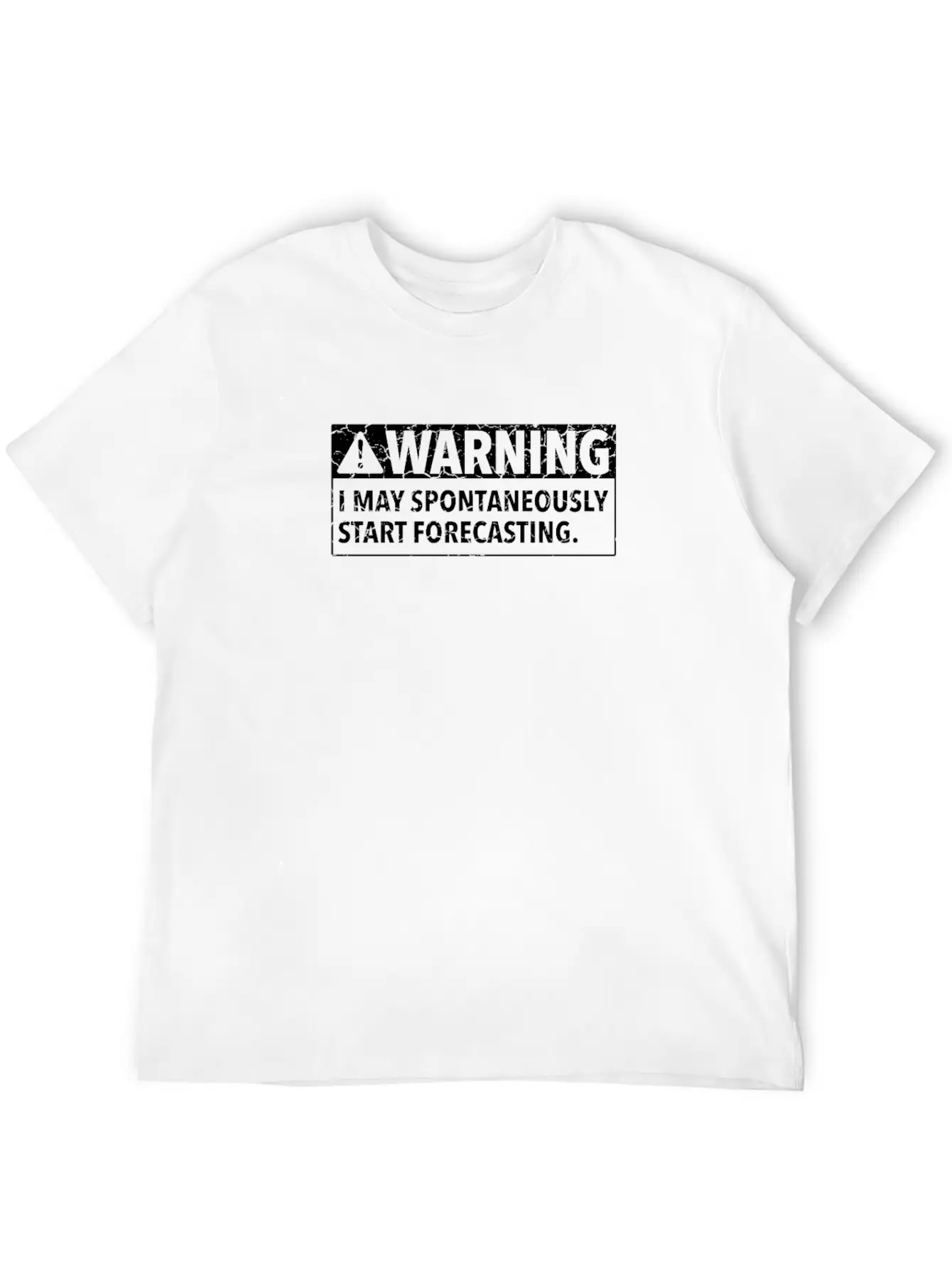 Meteorologist Storm Chaser Weather Meteorology Relaxed Everyday Tee – Lightweight And Durable Cotton