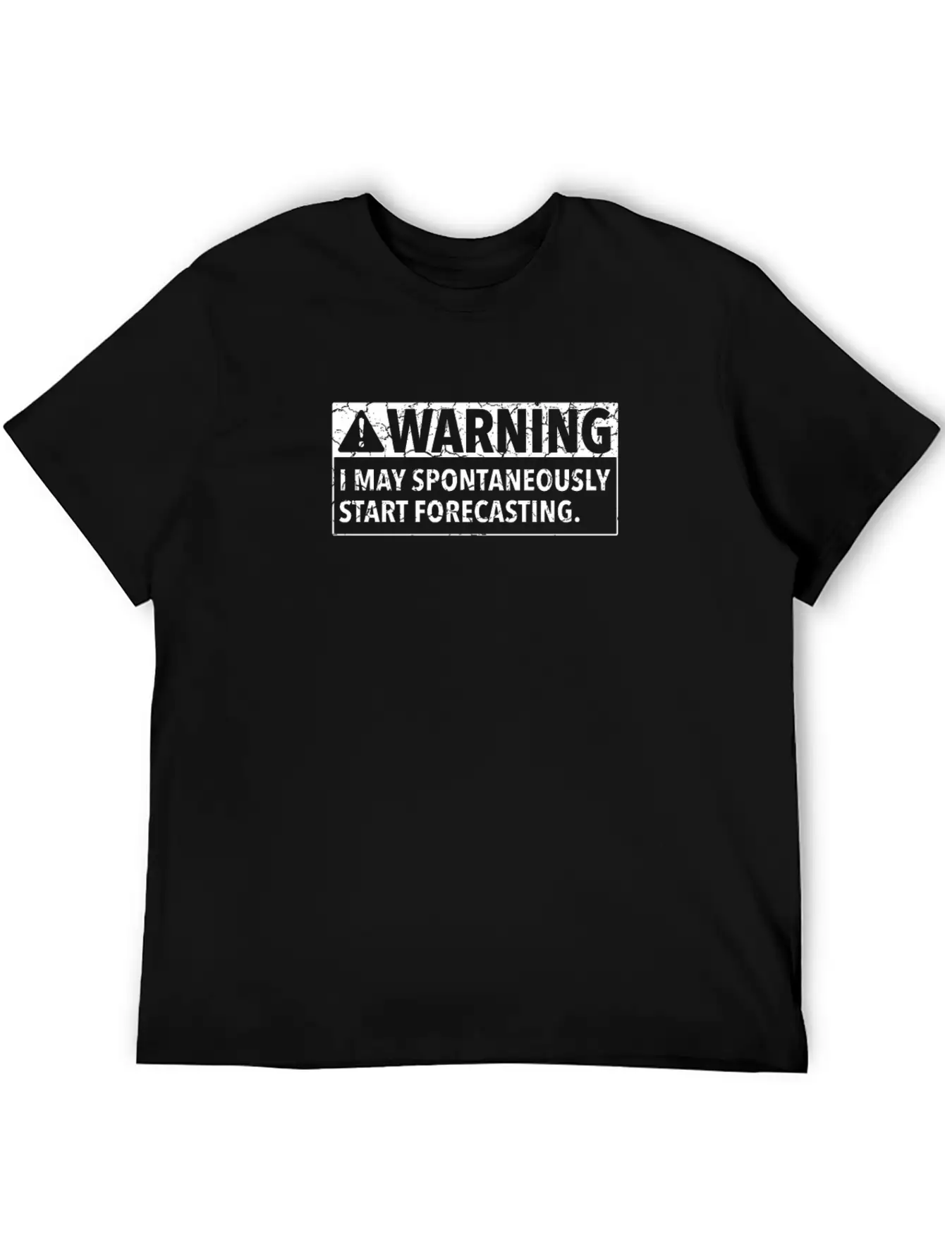 Meteorologist Storm Chaser Weather Meteorology Relaxed Everyday Tee – Lightweight And Durable Cotton