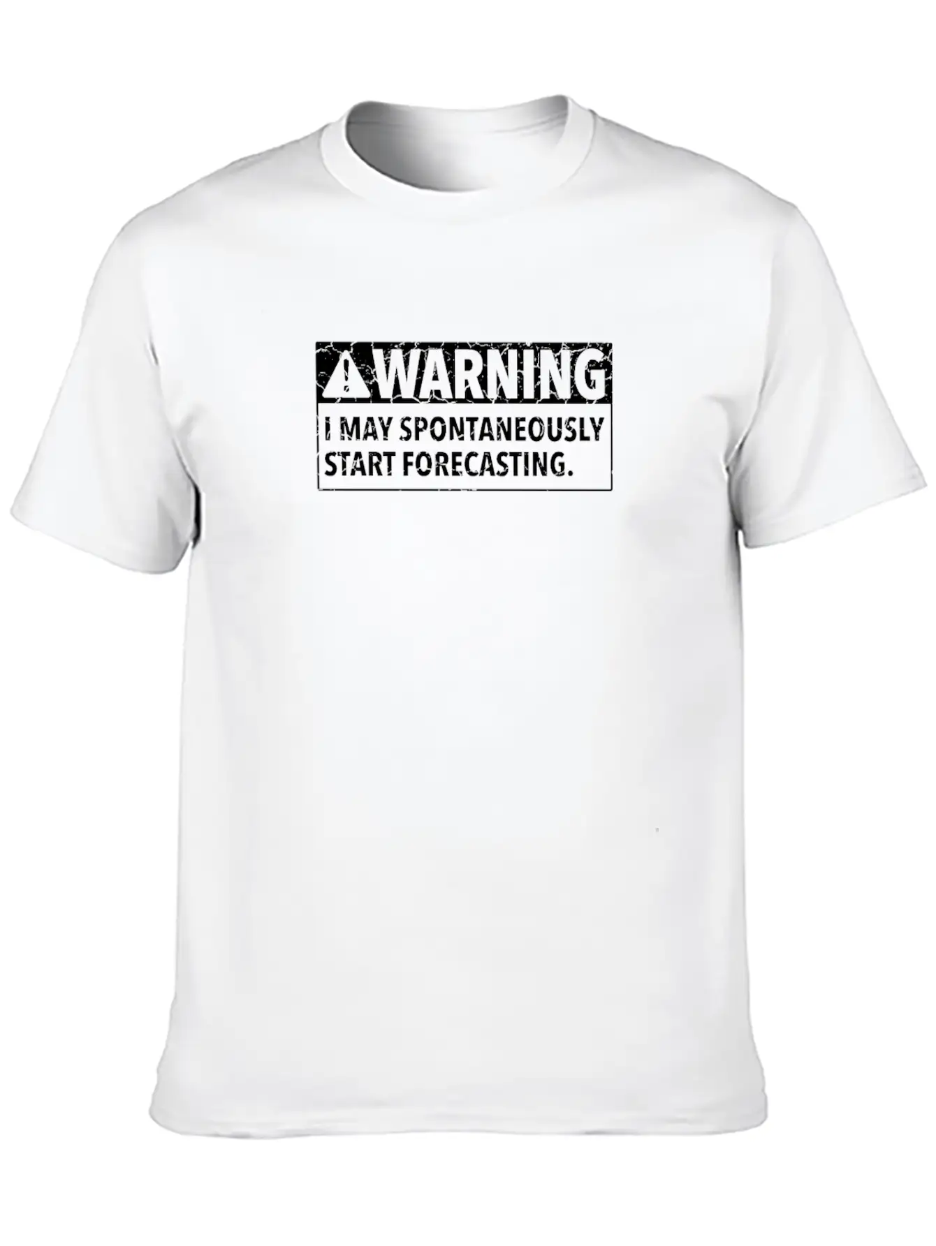 Meteorologist Storm Chaser Weather Meteorology Relaxed Everyday Tee – Lightweight And Durable Cotton