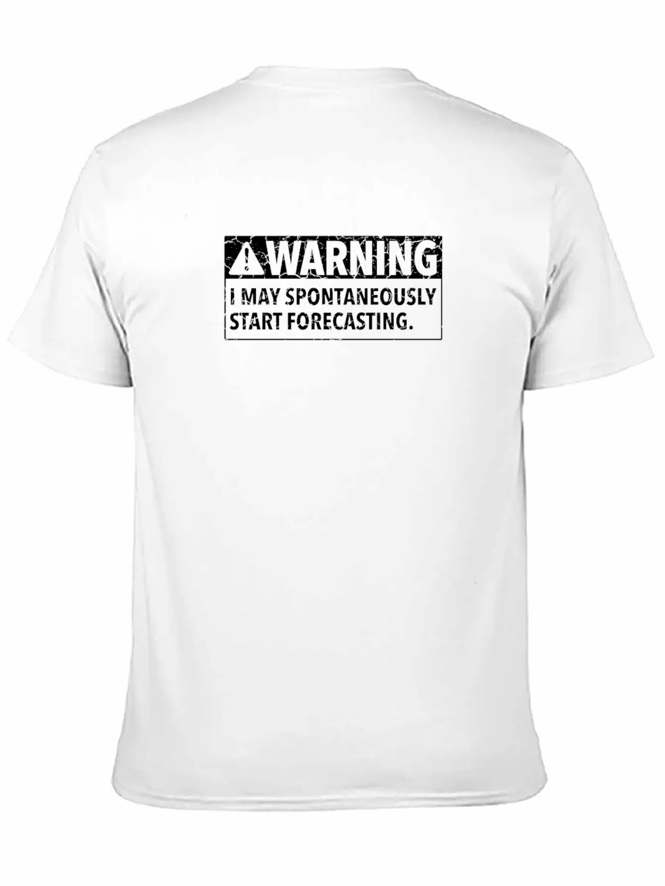 Meteorologist Storm Chaser Weather Meteorology Relaxed Everyday Tee – Lightweight And Durable Cotton
