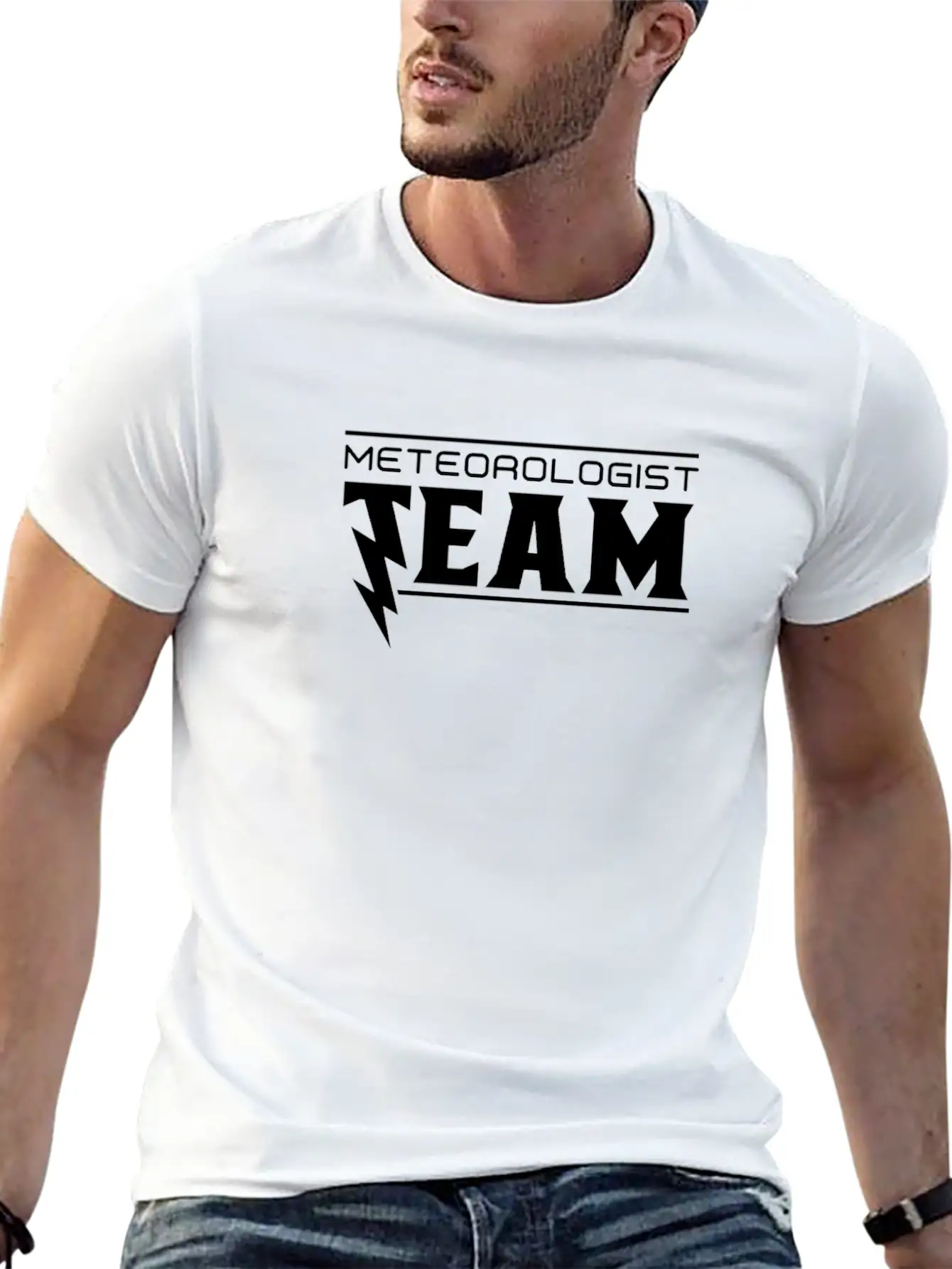 Meteorologist Team Forecast Weather Meteorology Basic Graphic T-Shirt – Daily Comfort In Soft Cotton