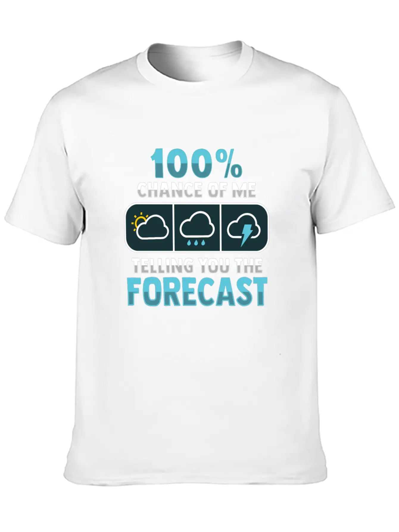 Meteorologist Weather Forecast Weatherman Unisex Casual T-Shirt – Clean Design For Daily Comfort