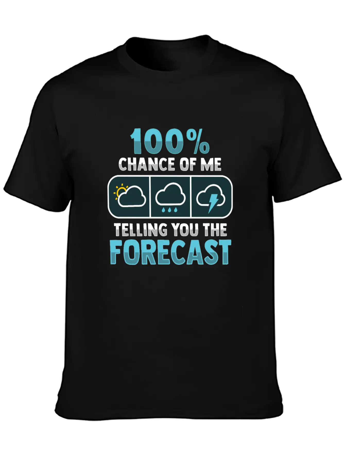 Meteorologist Weather Forecast Weatherman Unisex Casual T-Shirt – Clean Design For Daily Comfort
