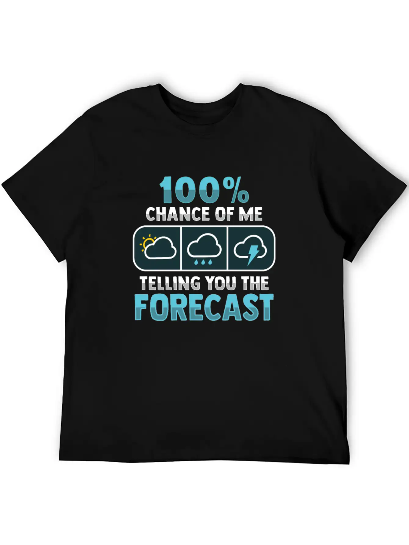 Meteorologist Weather Forecast Weatherman Unisex Casual T-Shirt – Clean Design For Daily Comfort