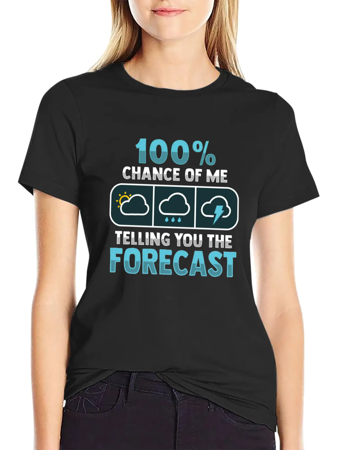 Meteorologist Weather Forecast Weatherman Unisex Casual T-Shirt – Clean Design For Daily Comfort