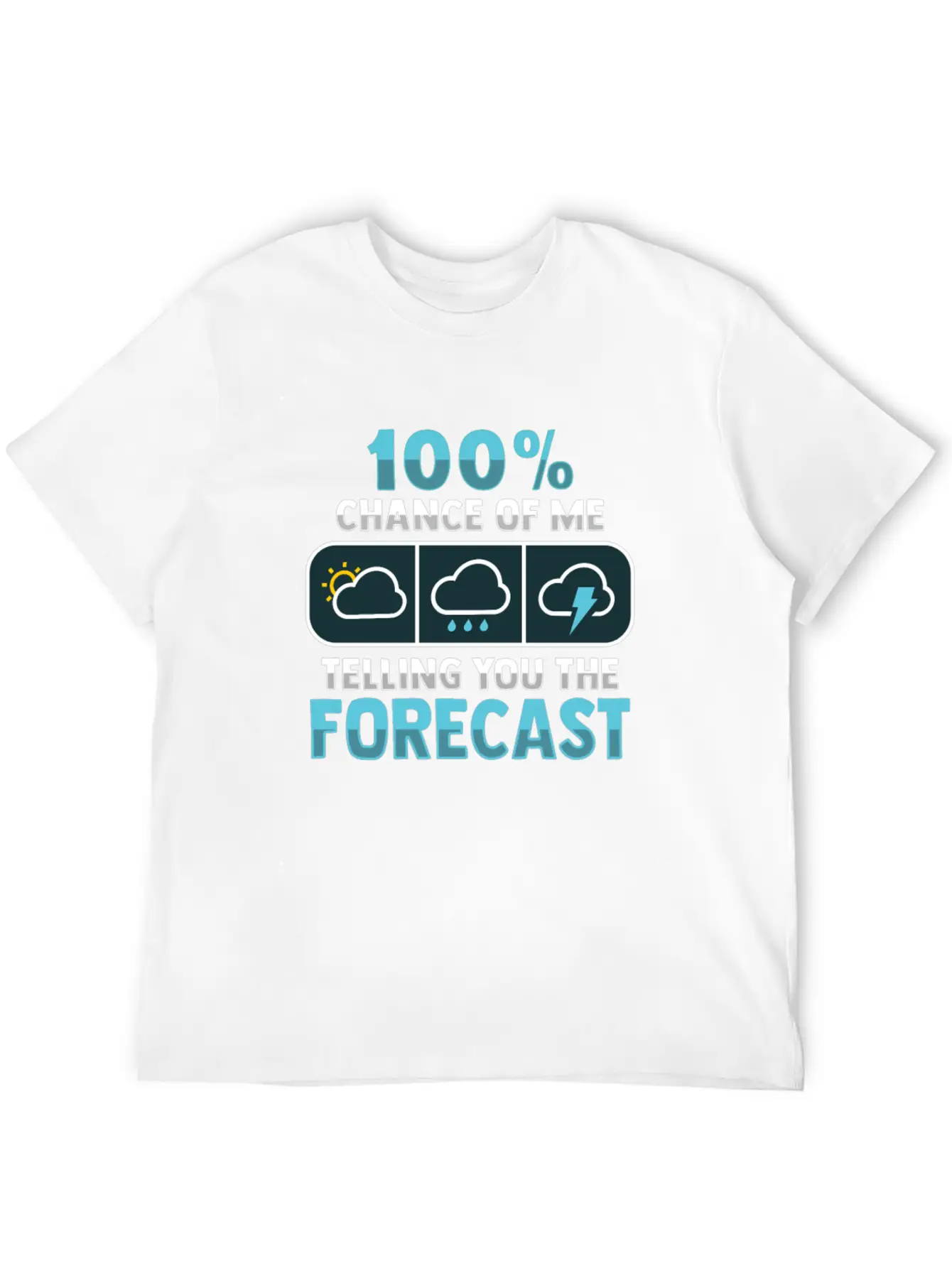 Meteorologist Weather Forecast Weatherman Unisex Casual T-Shirt – Clean Design For Daily Comfort