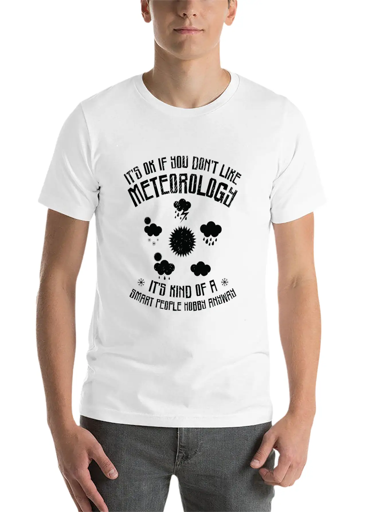 Meteorology Meteorologist Weatherman Forecasting Comfortable Minimalist Graphic Tee – Summer Style Essential