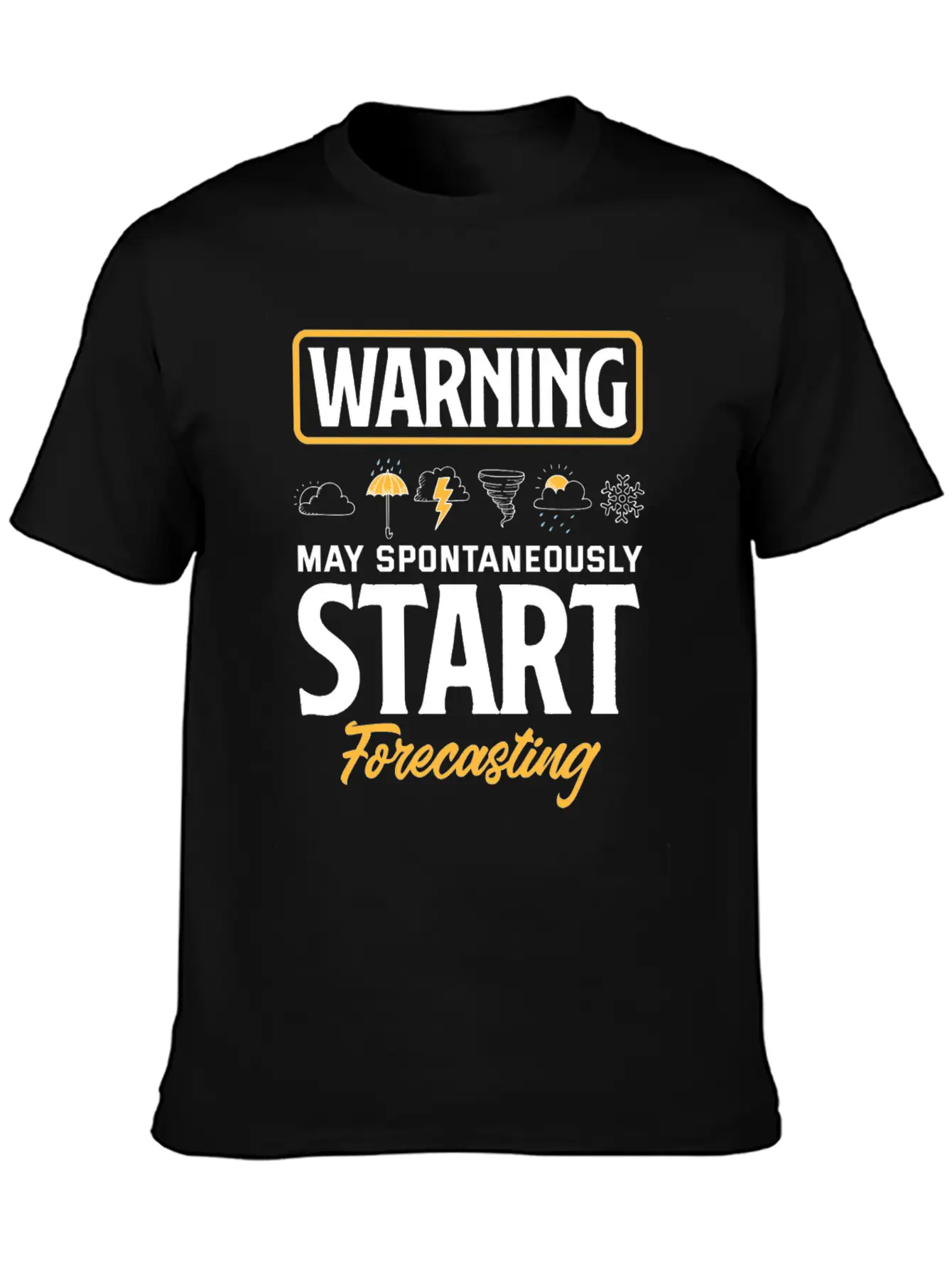 Meteorology Meteorologist Weathermen Gift Stylish Everyday T-Shirt – Unisex Basic Cotton Tee