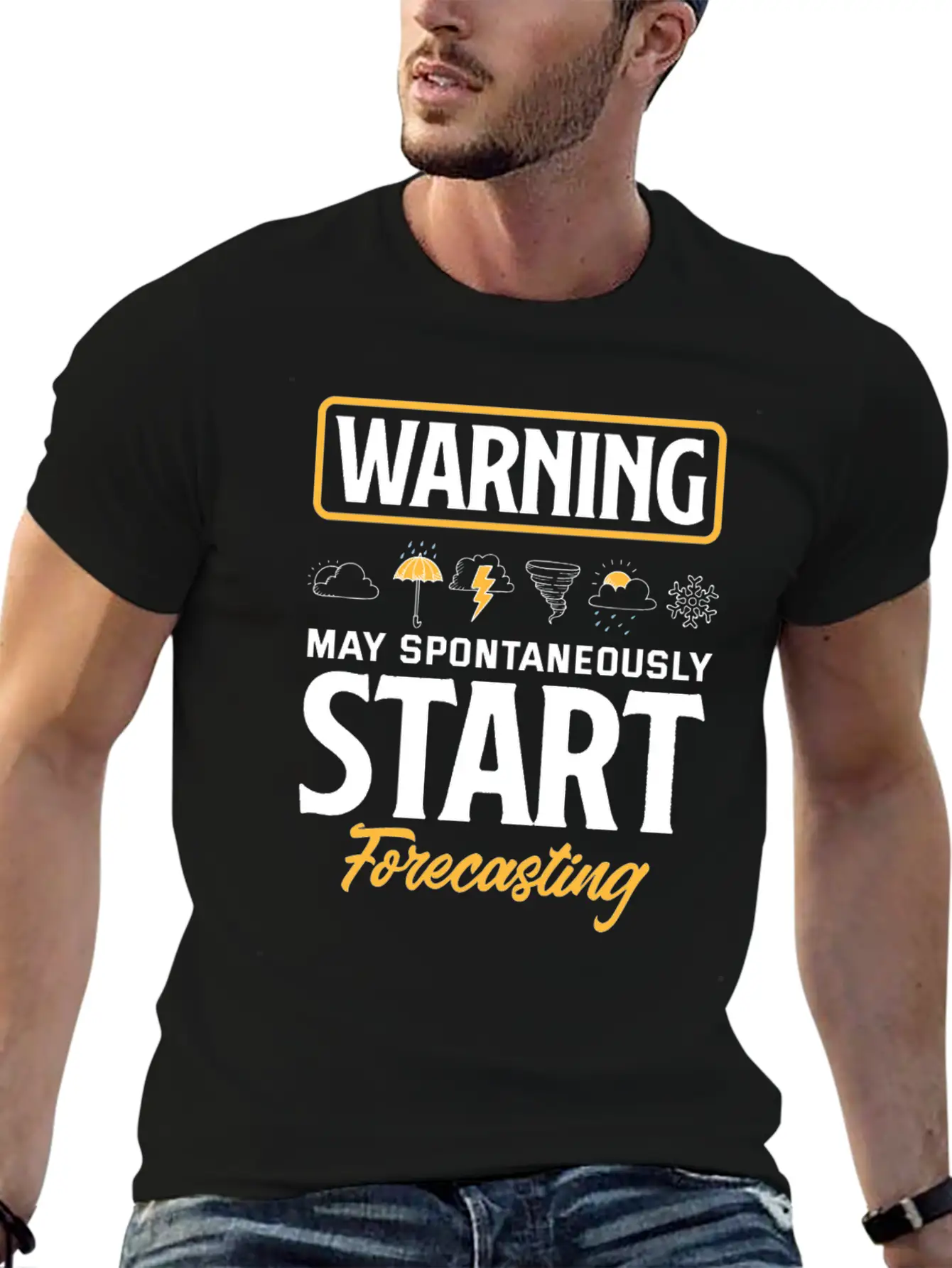 Meteorology Meteorologist Weathermen Gift Stylish Everyday T-Shirt – Unisex Basic Cotton Tee