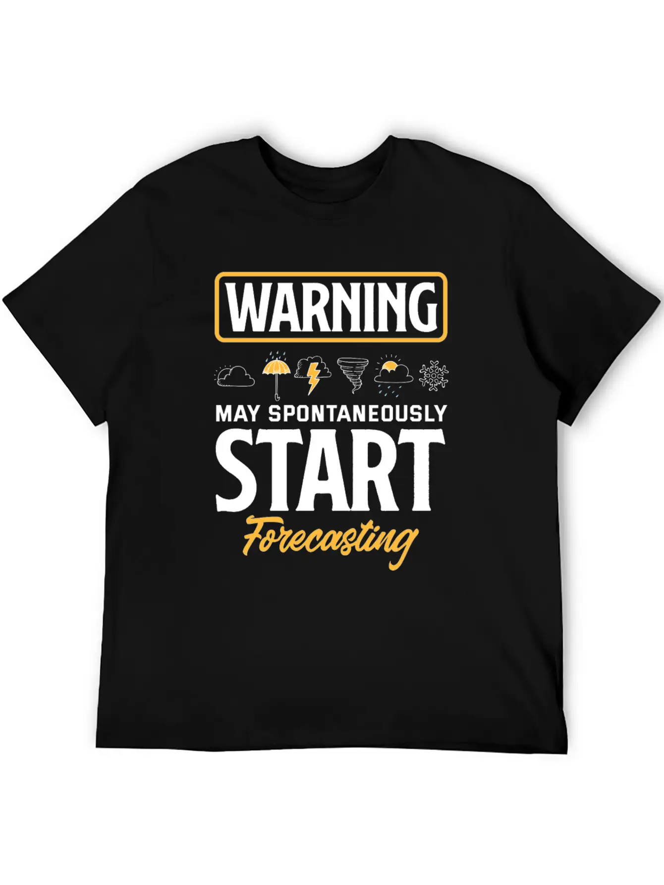 Meteorology Meteorologist Weathermen Gift Stylish Everyday T-Shirt – Unisex Basic Cotton Tee
