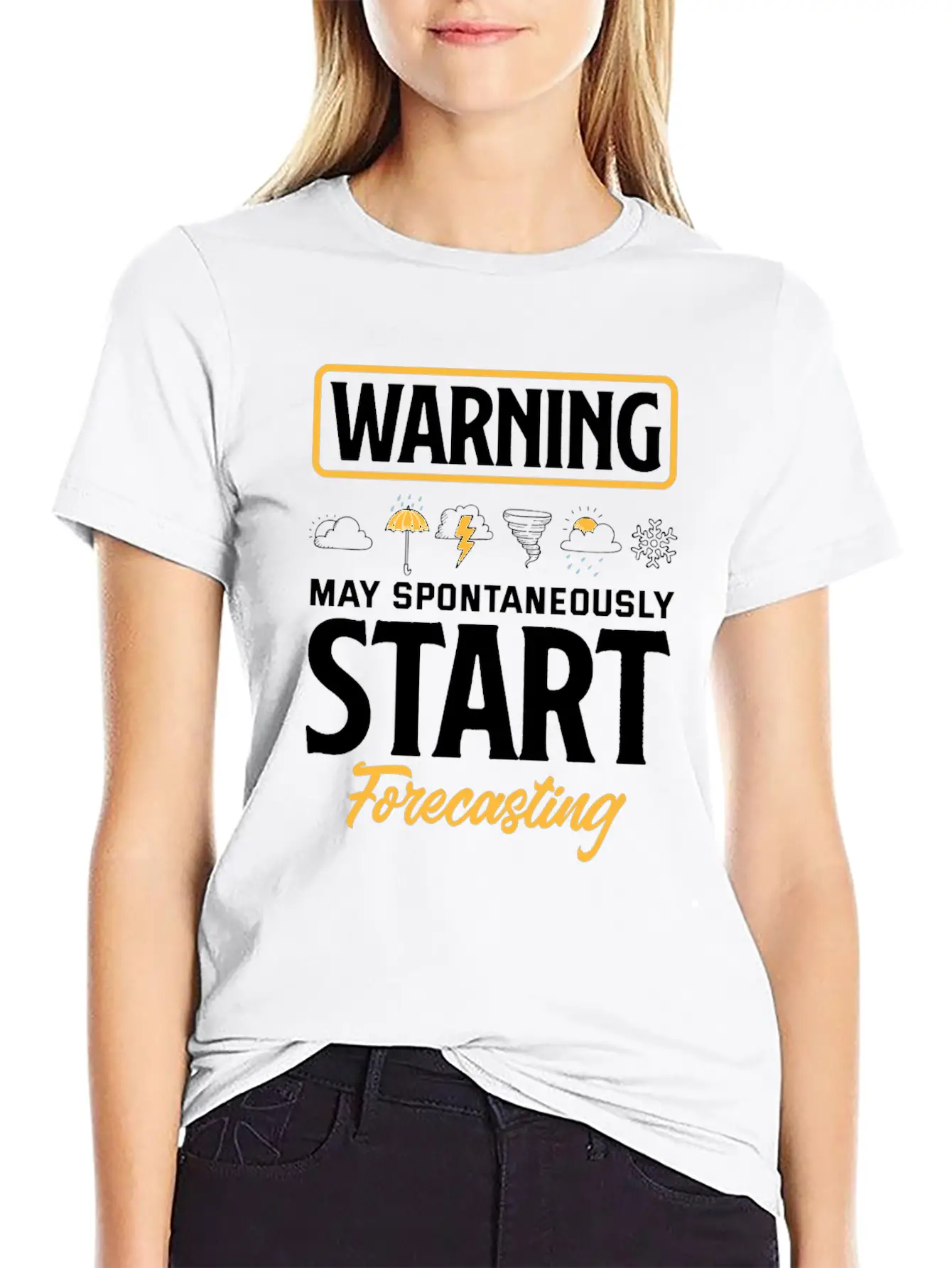 Meteorology Meteorologist Weathermen Gift Stylish Everyday T-Shirt – Unisex Basic Cotton Tee
