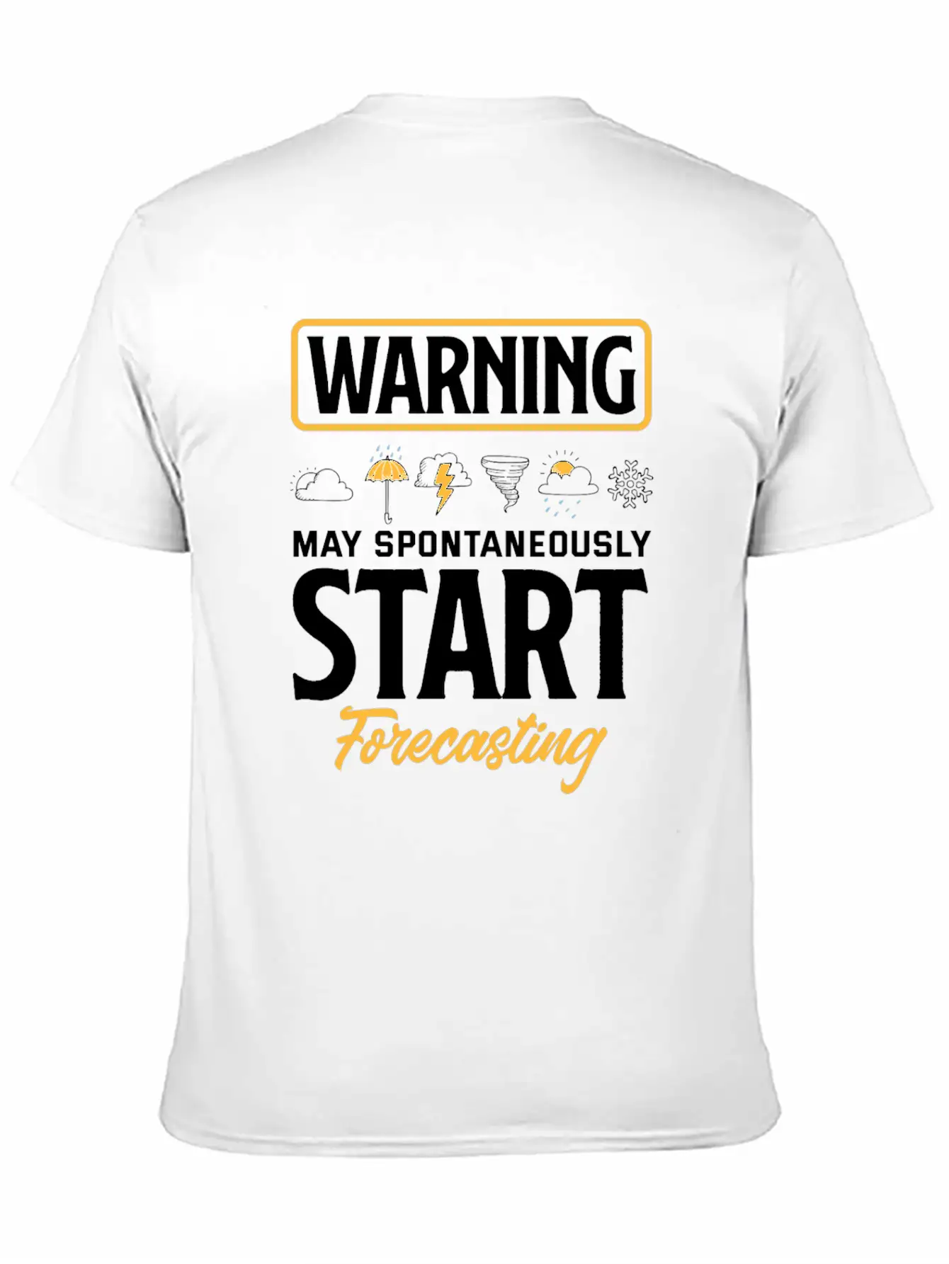 Meteorology Meteorologist Weathermen Gift Stylish Everyday T-Shirt – Unisex Basic Cotton Tee