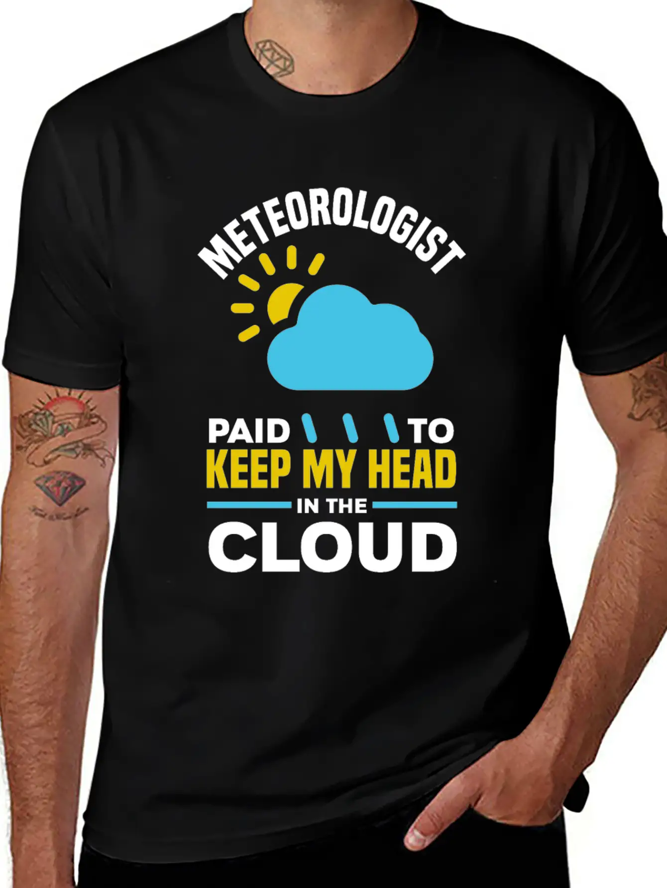 Meteorology Meteorologist Weathermen Gift Unisex Casual T-Shirt – Clean Design For Daily Comfort