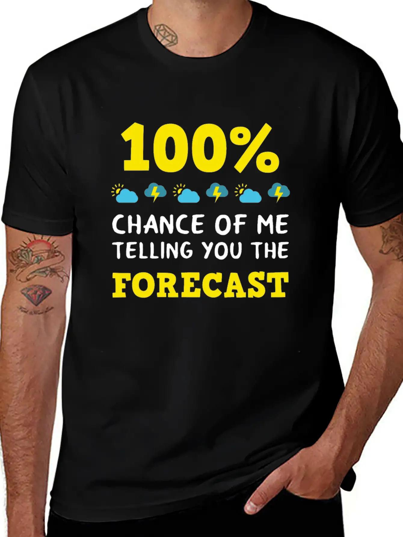 Meteorology Meteorologist Weathermen Storm Chaser Basic Graphic T-Shirt – Daily Comfort In Soft Cotton