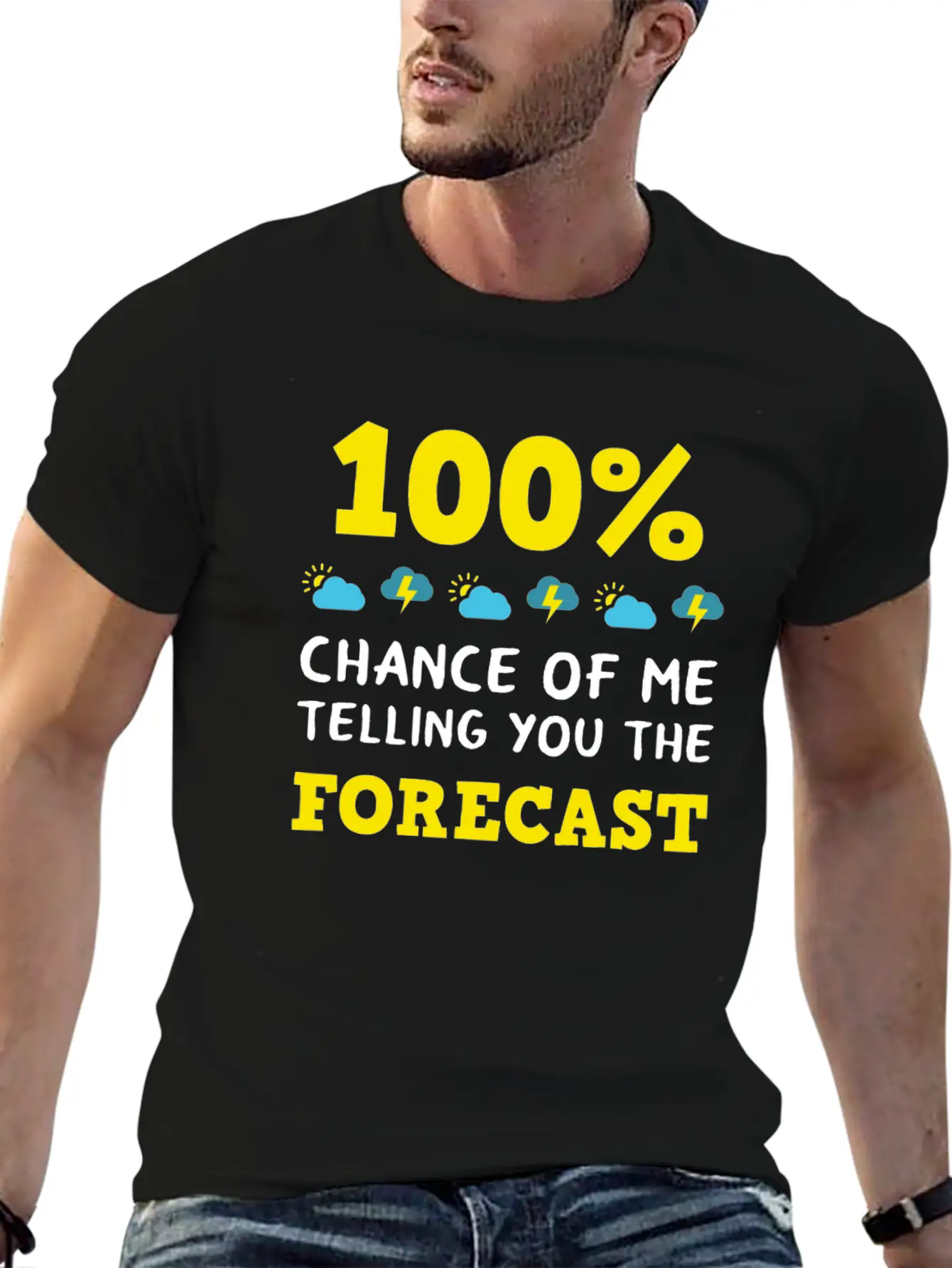 Meteorology Meteorologist Weathermen Storm Chaser Basic Graphic T-Shirt – Daily Comfort In Soft Cotton