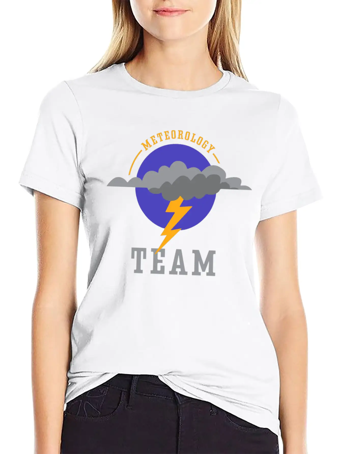 Meteorology Team Weather Job Meteorologist Unisex Short Sleeve Soft Cotton T-Shirt – Casual Everyday Wear