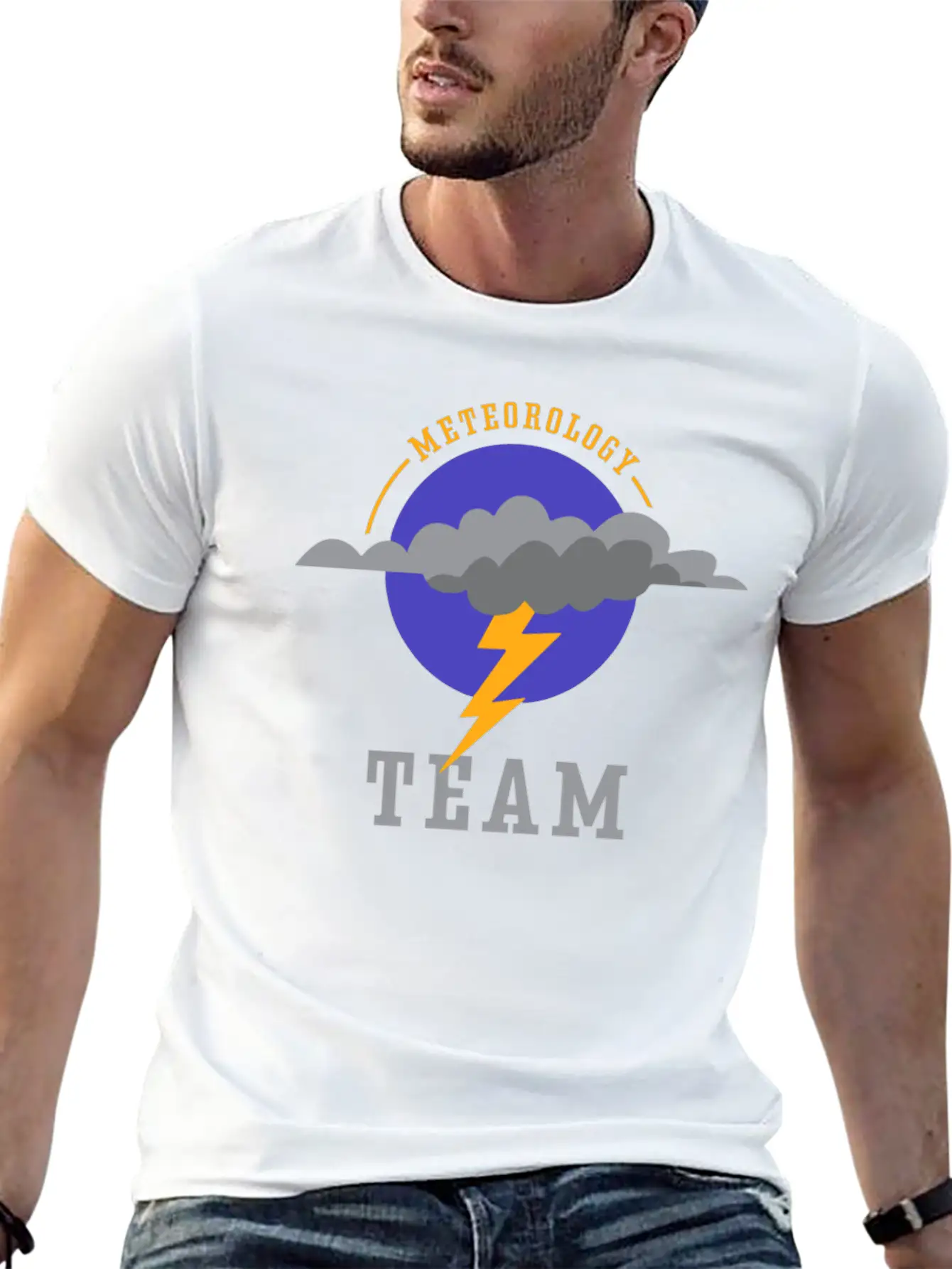 Meteorology Team Weather Job Meteorologist Unisex Short Sleeve Soft Cotton T-Shirt – Casual Everyday Wear