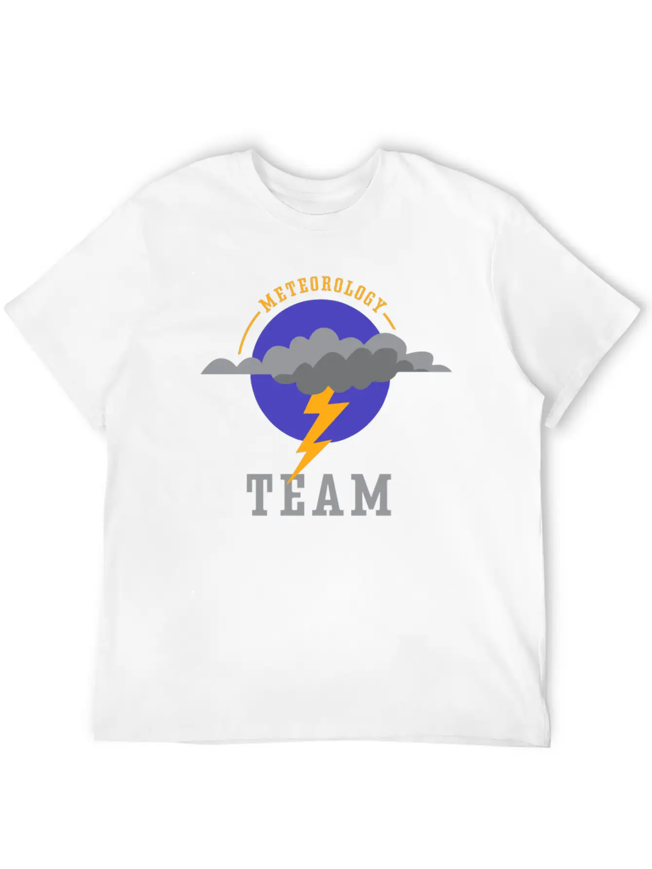 Meteorology Team Weather Job Meteorologist Unisex Short Sleeve Soft Cotton T-Shirt – Casual Everyday Wear