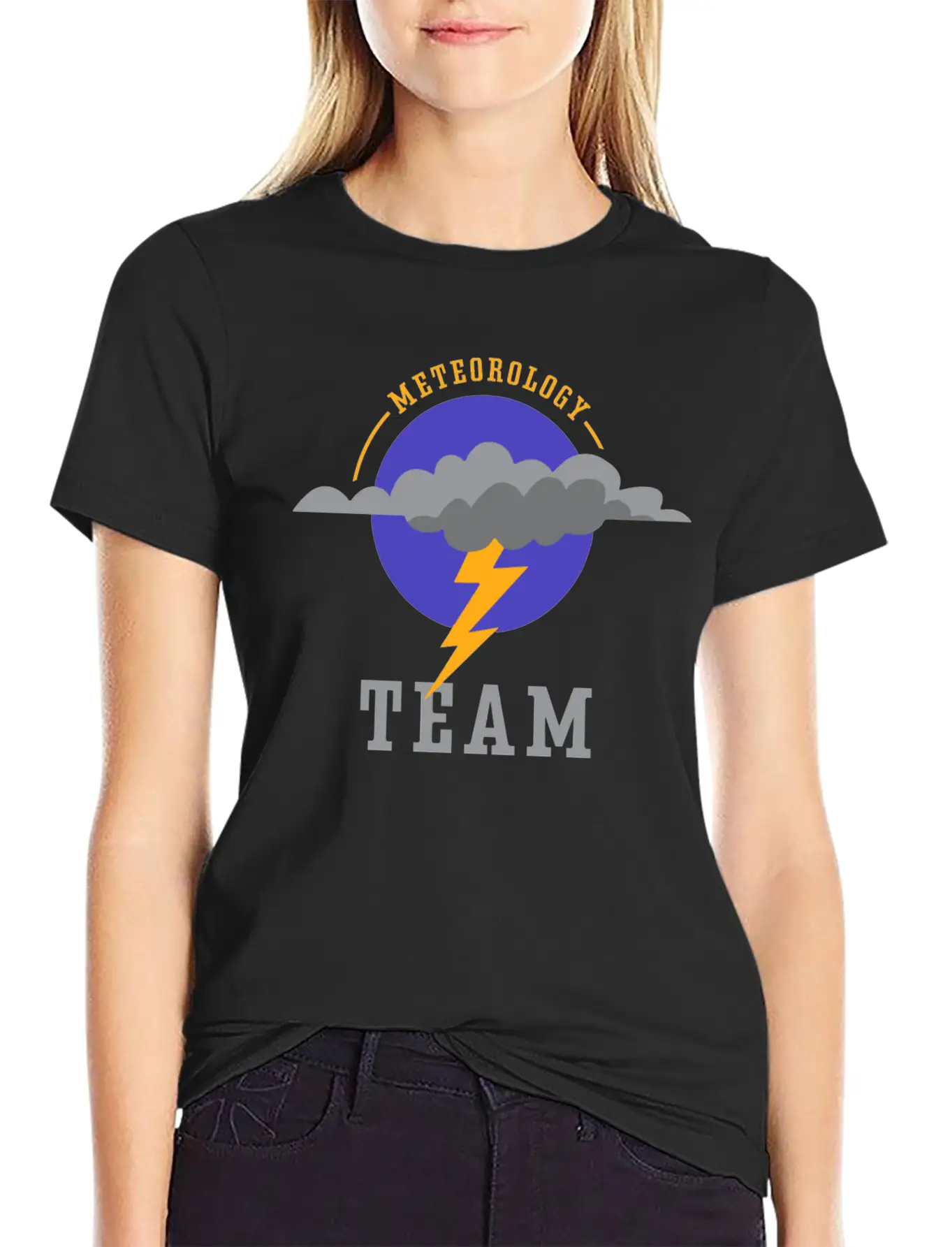 Meteorology Team Weather Job Meteorologist Unisex Short Sleeve Soft Cotton T-Shirt – Casual Everyday Wear