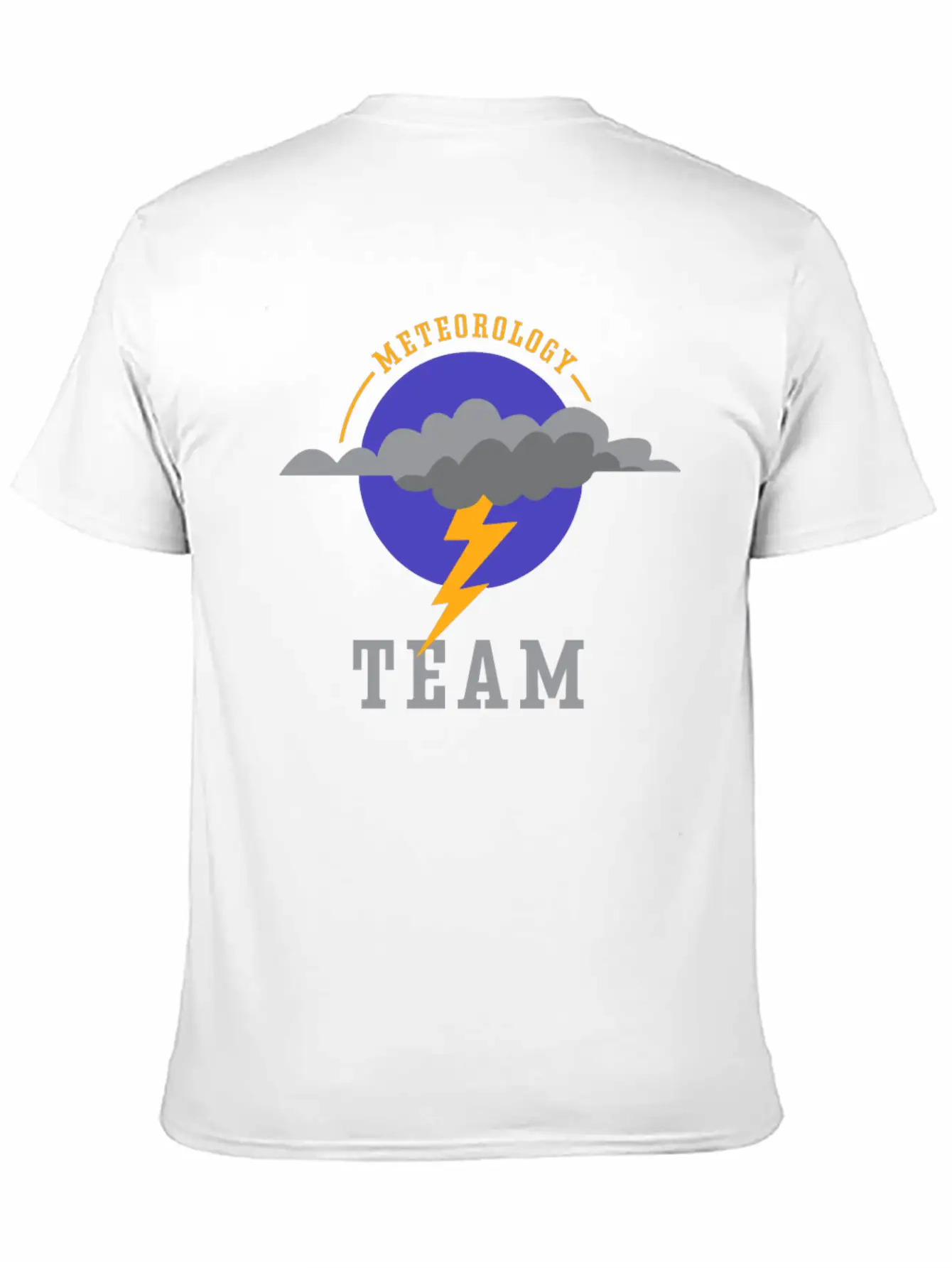 Meteorology Team Weather Job Meteorologist Unisex Short Sleeve Soft Cotton T-Shirt – Casual Everyday Wear