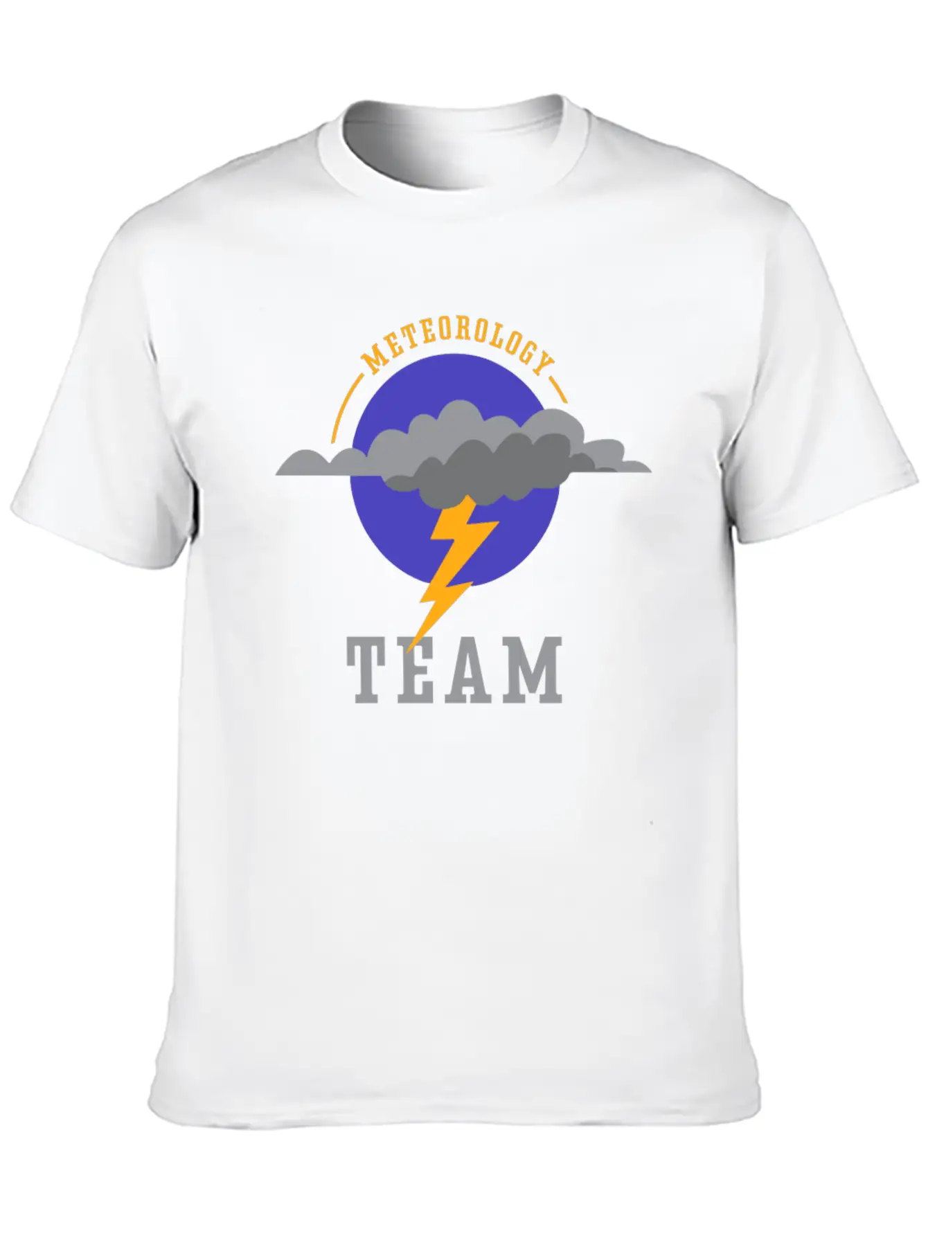 Meteorology Team Weather Job Meteorologist Unisex Short Sleeve Soft Cotton T-Shirt – Casual Everyday Wear