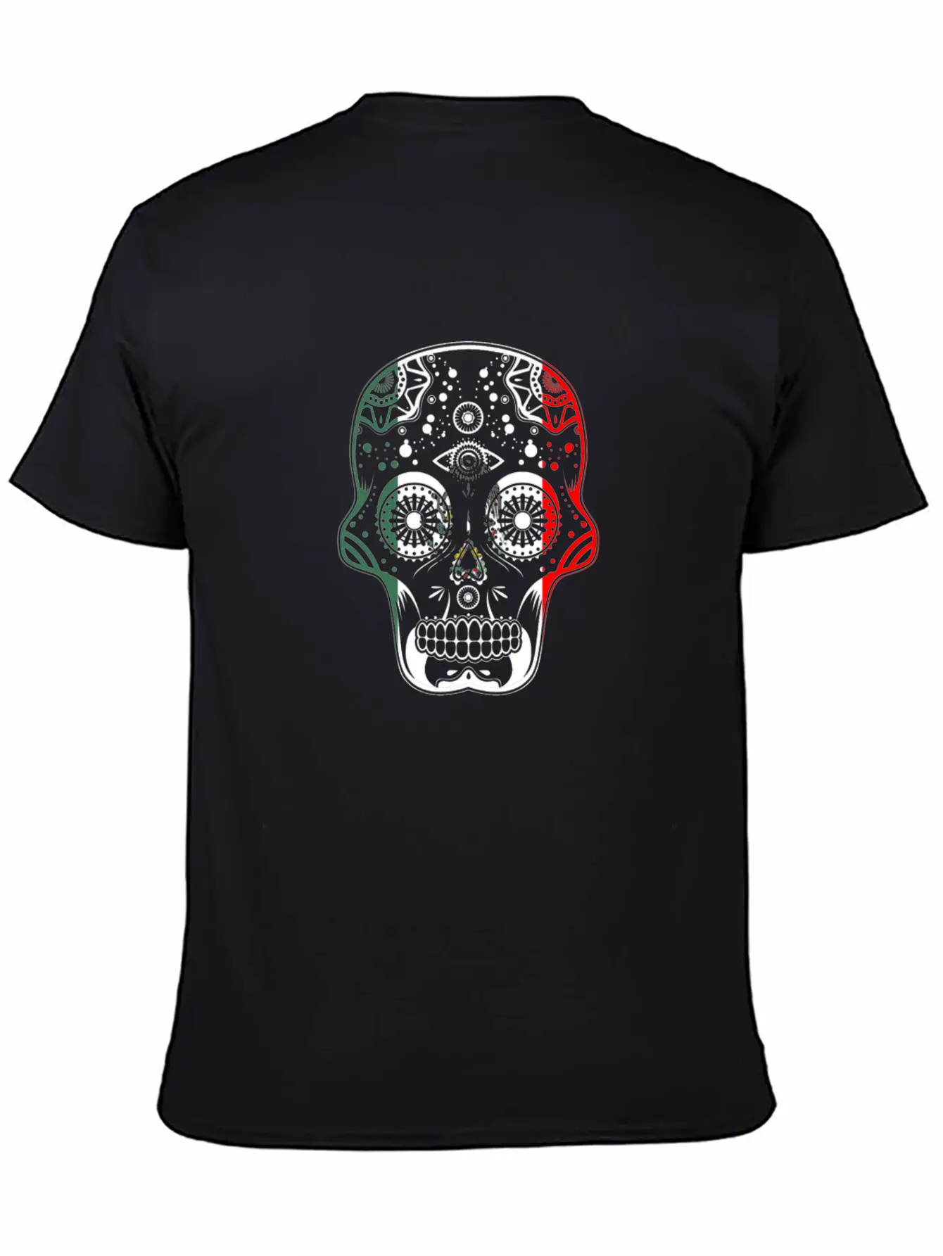 Mexican Design Mexican Flag Design For Mexican Unisex Short Sleeve Soft Cotton T-Shirt – Casual Everyday Wear