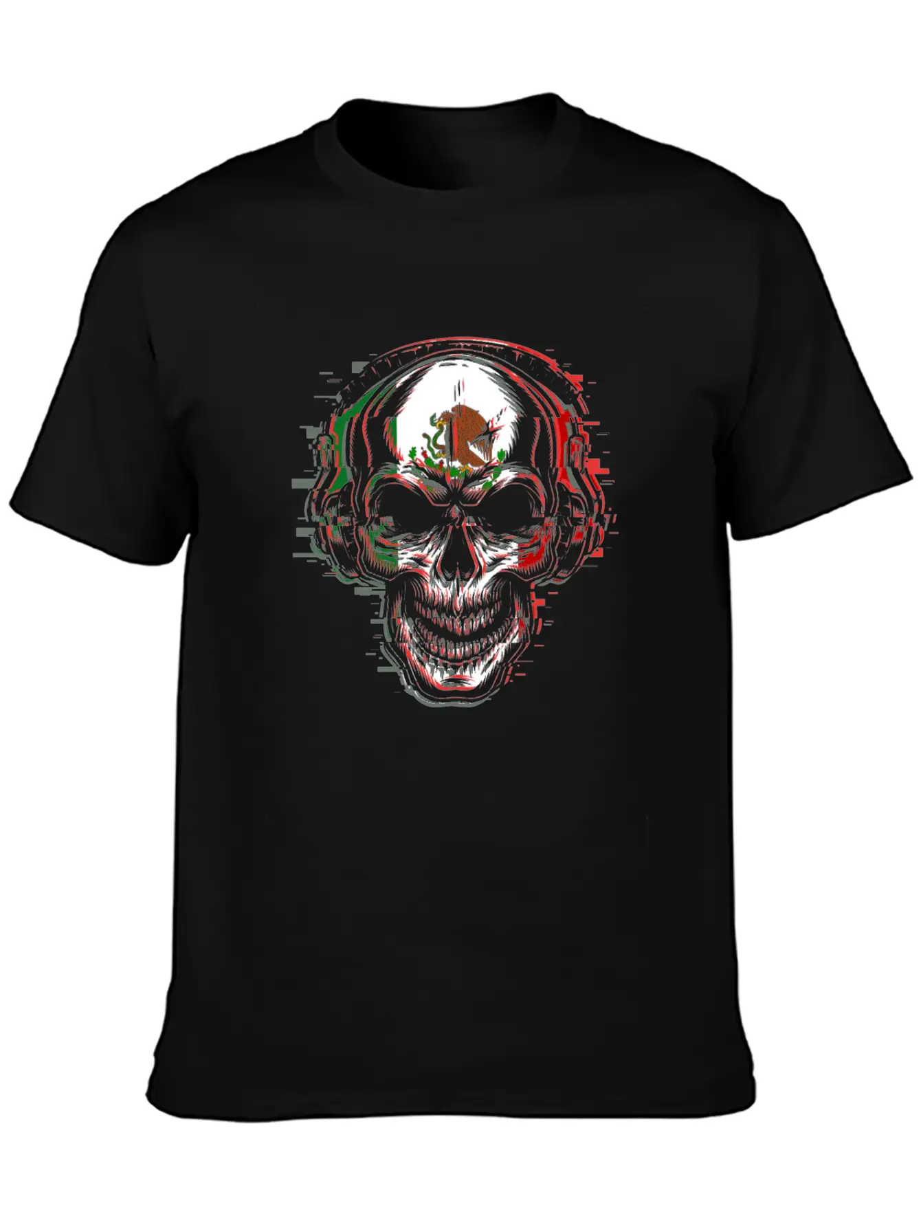 Mexican Skull EDM Musician Electronic Music Mexico Comfortable Minimalist Graphic Tee – Summer Style Essential