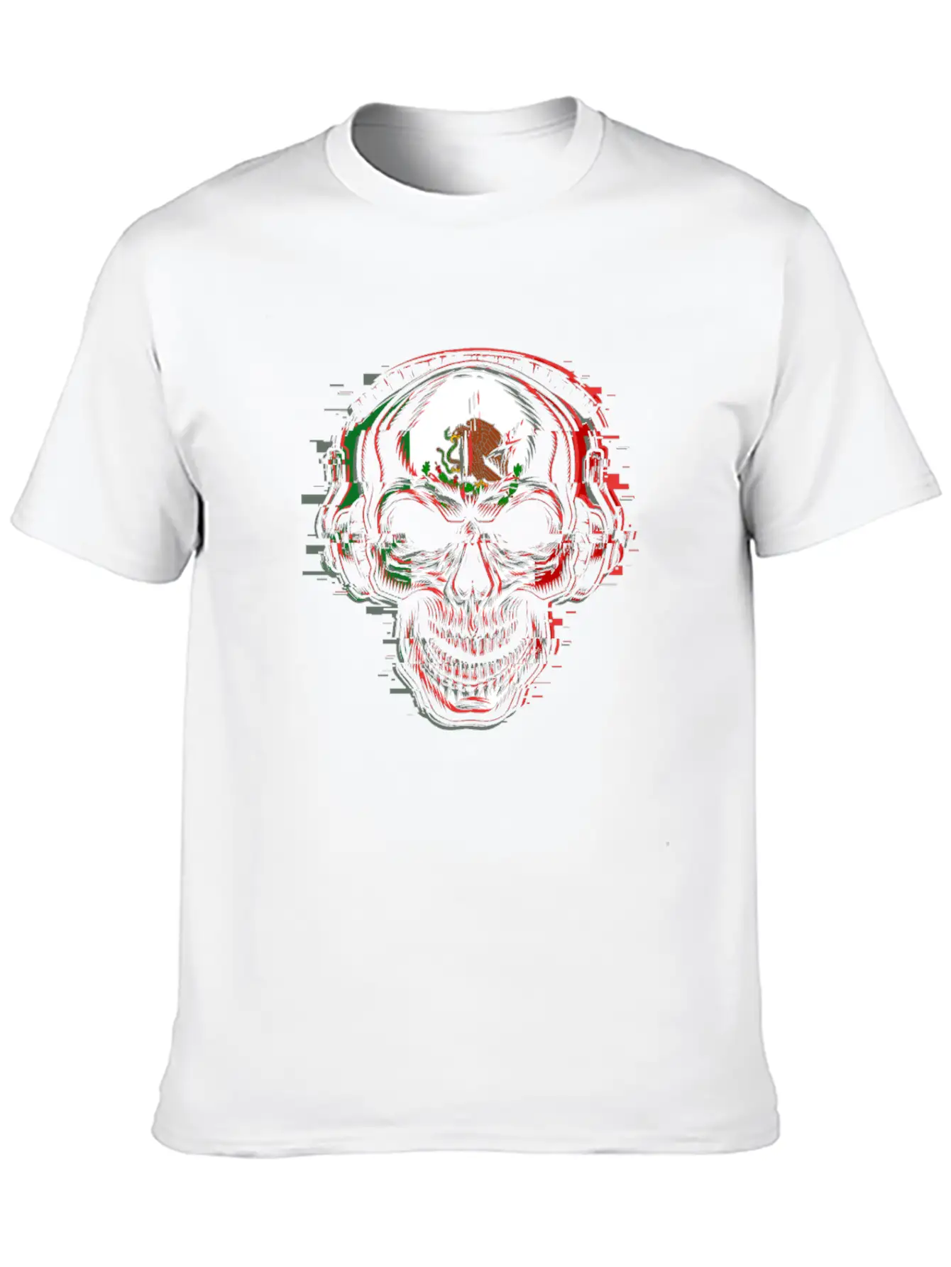 Mexican Skull EDM Musician Electronic Music Mexico Comfortable Minimalist Graphic Tee – Summer Style Essential