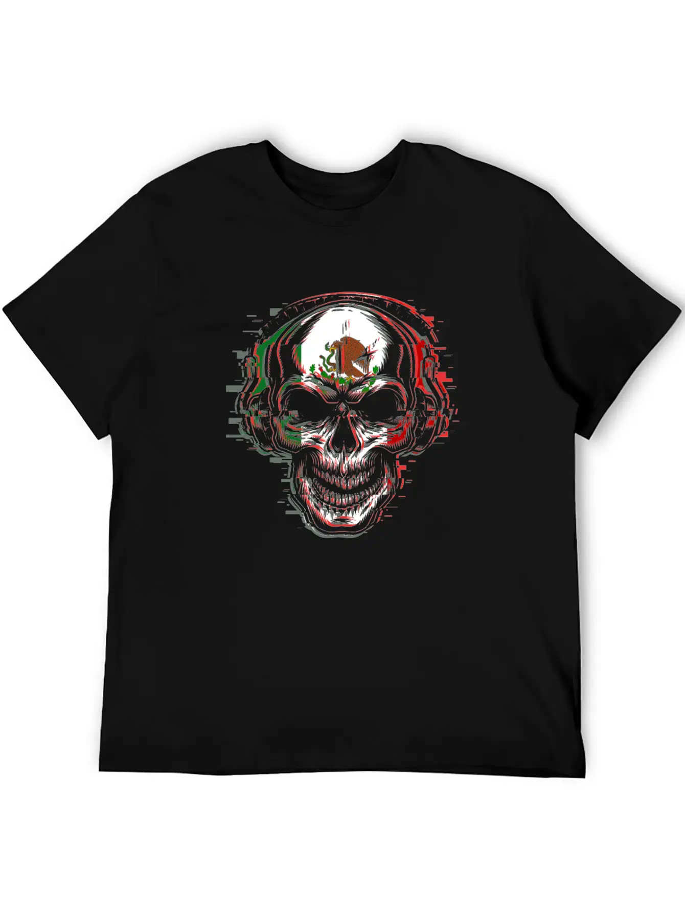 Mexican Skull EDM Musician Electronic Music Mexico Comfortable Minimalist Graphic Tee – Summer Style Essential