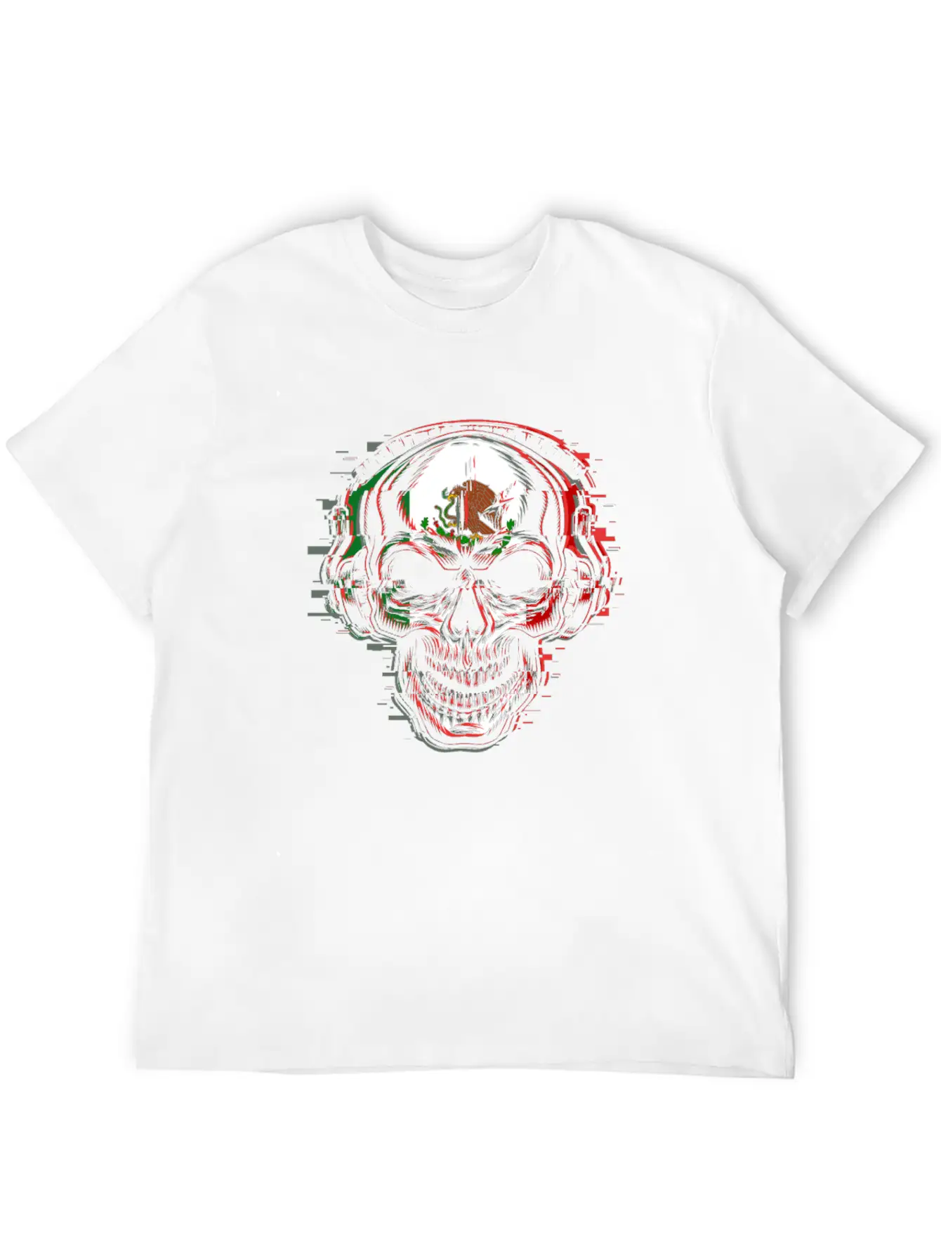 Mexican Skull EDM Musician Electronic Music Mexico Comfortable Minimalist Graphic Tee – Summer Style Essential