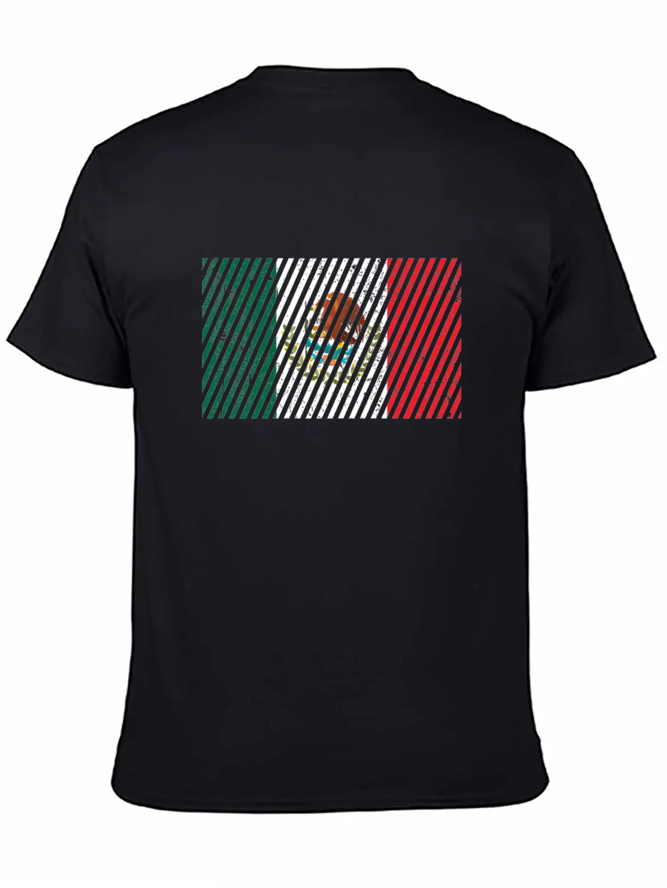 Mexico Flag Unisex Short Sleeve Soft Cotton T-Shirt – Casual Everyday Wear