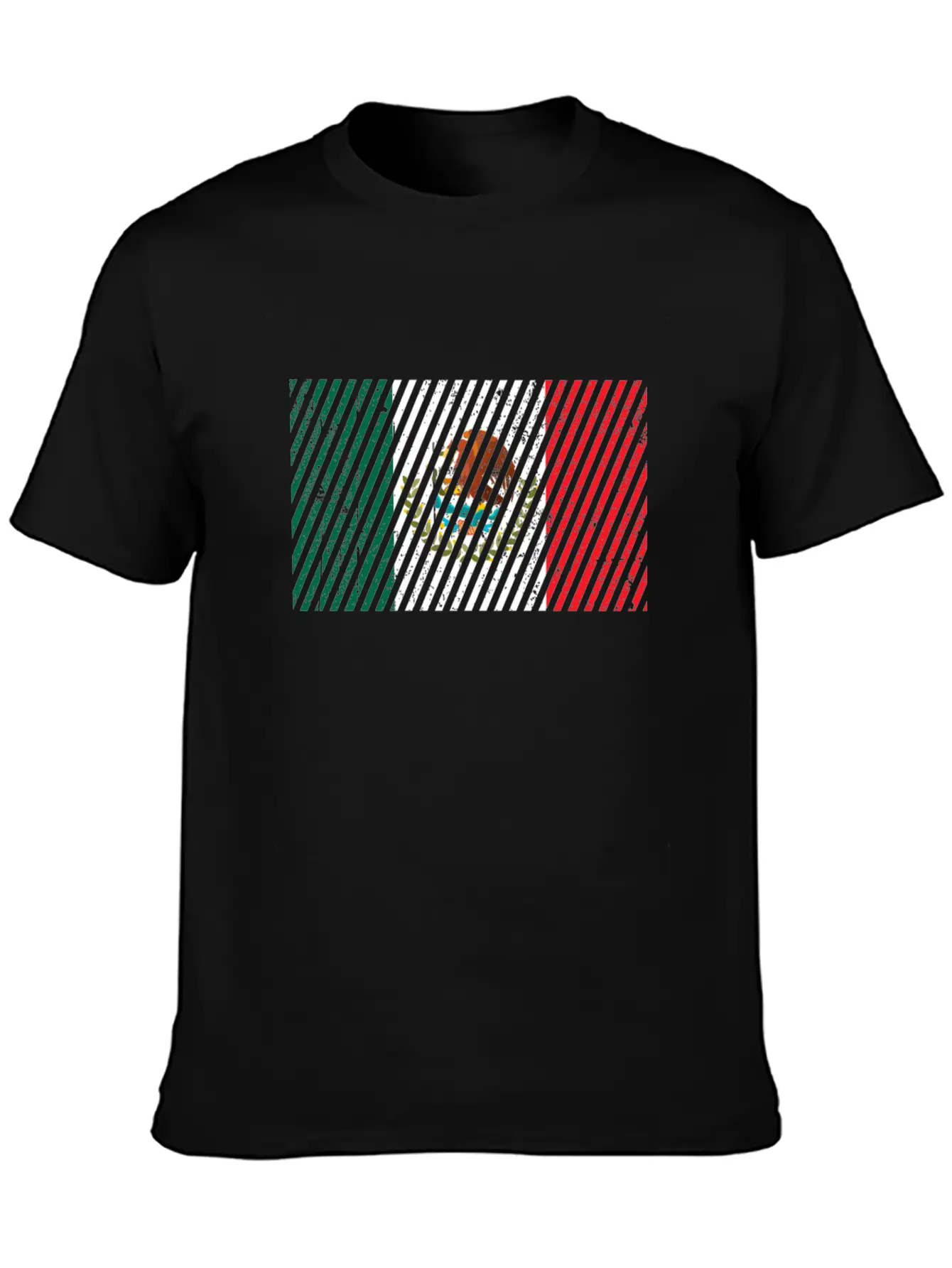 Mexico Flag Unisex Short Sleeve Soft Cotton T-Shirt – Casual Everyday Wear