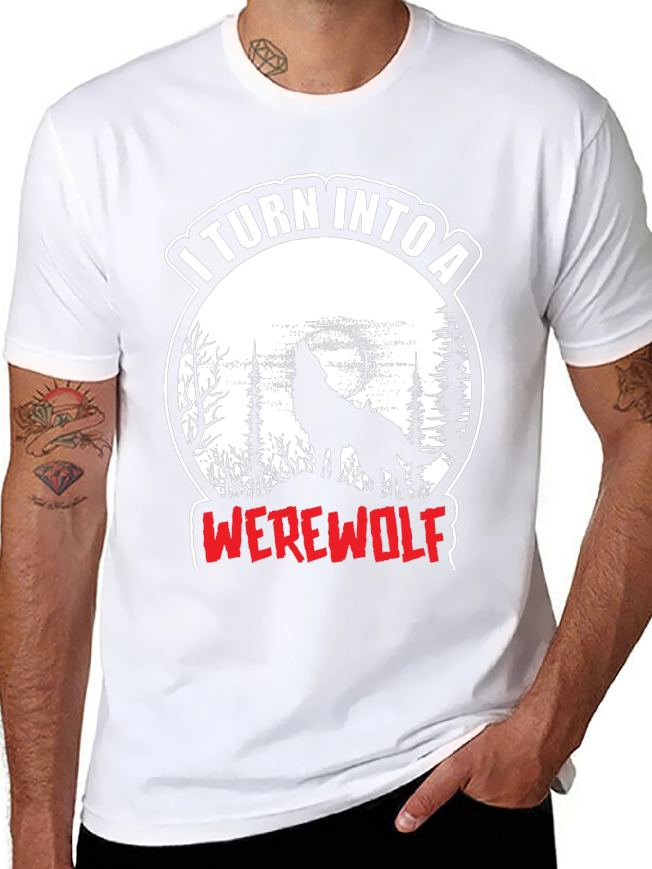 I Turn Into A Werewolf T-Shirt
