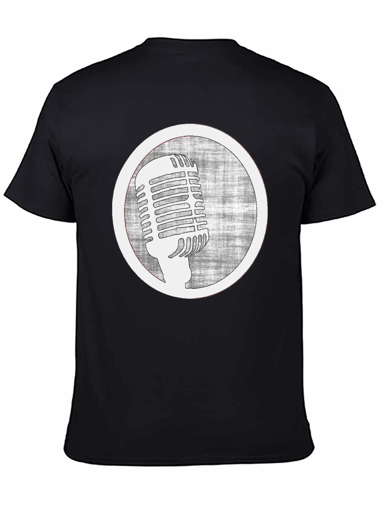 Microphone Check Basic Graphic T-Shirt – Daily Comfort In Soft Cotton