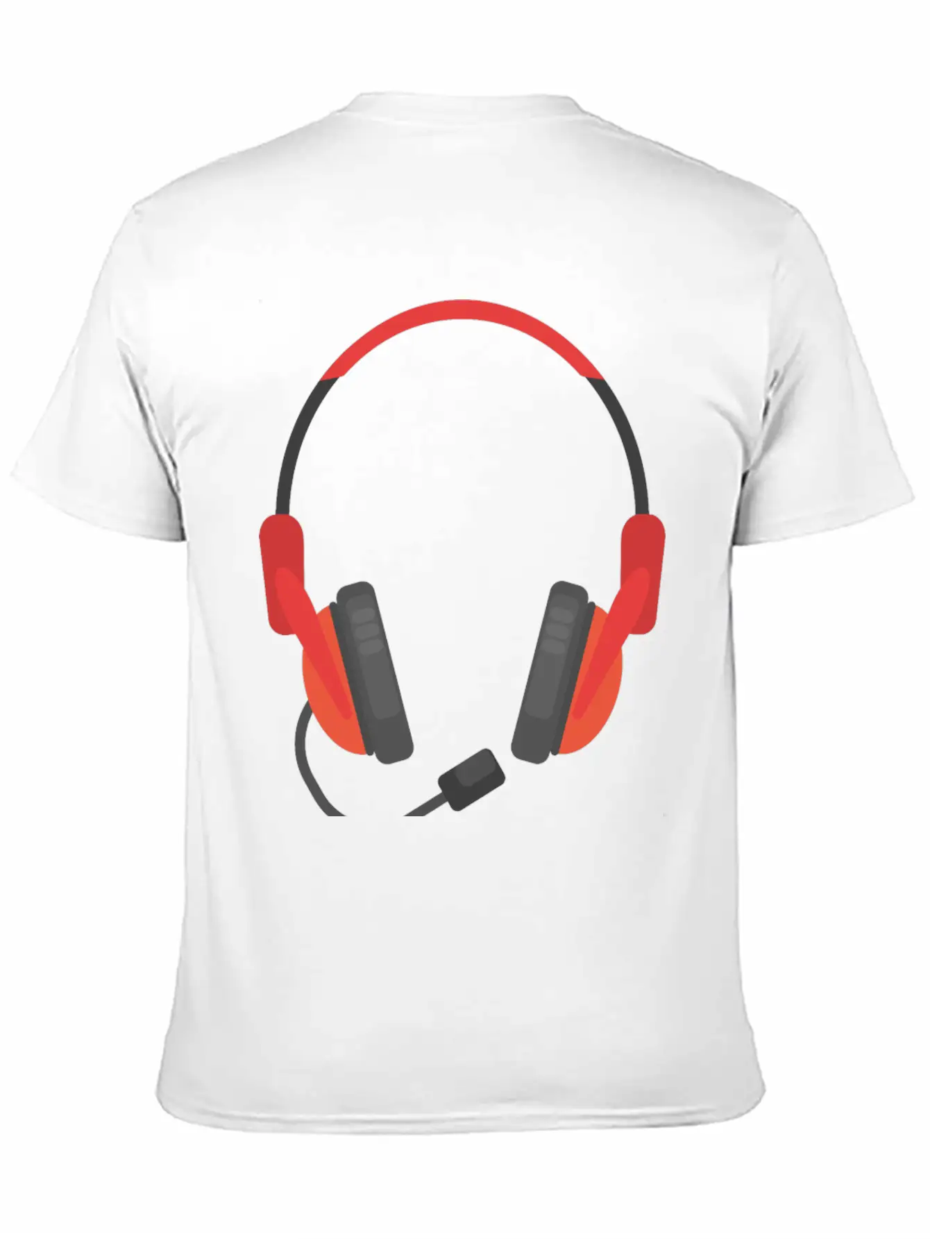 Microphone Unisex Short Sleeve Soft Cotton T-Shirt – Casual Everyday Wear