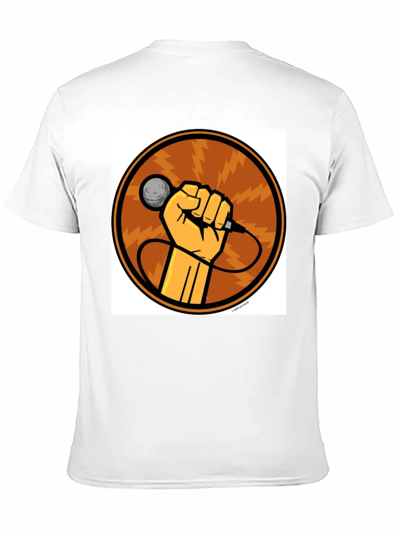 Microphones Essential Unisex Summer Tee – Soft Cotton Casual Fit