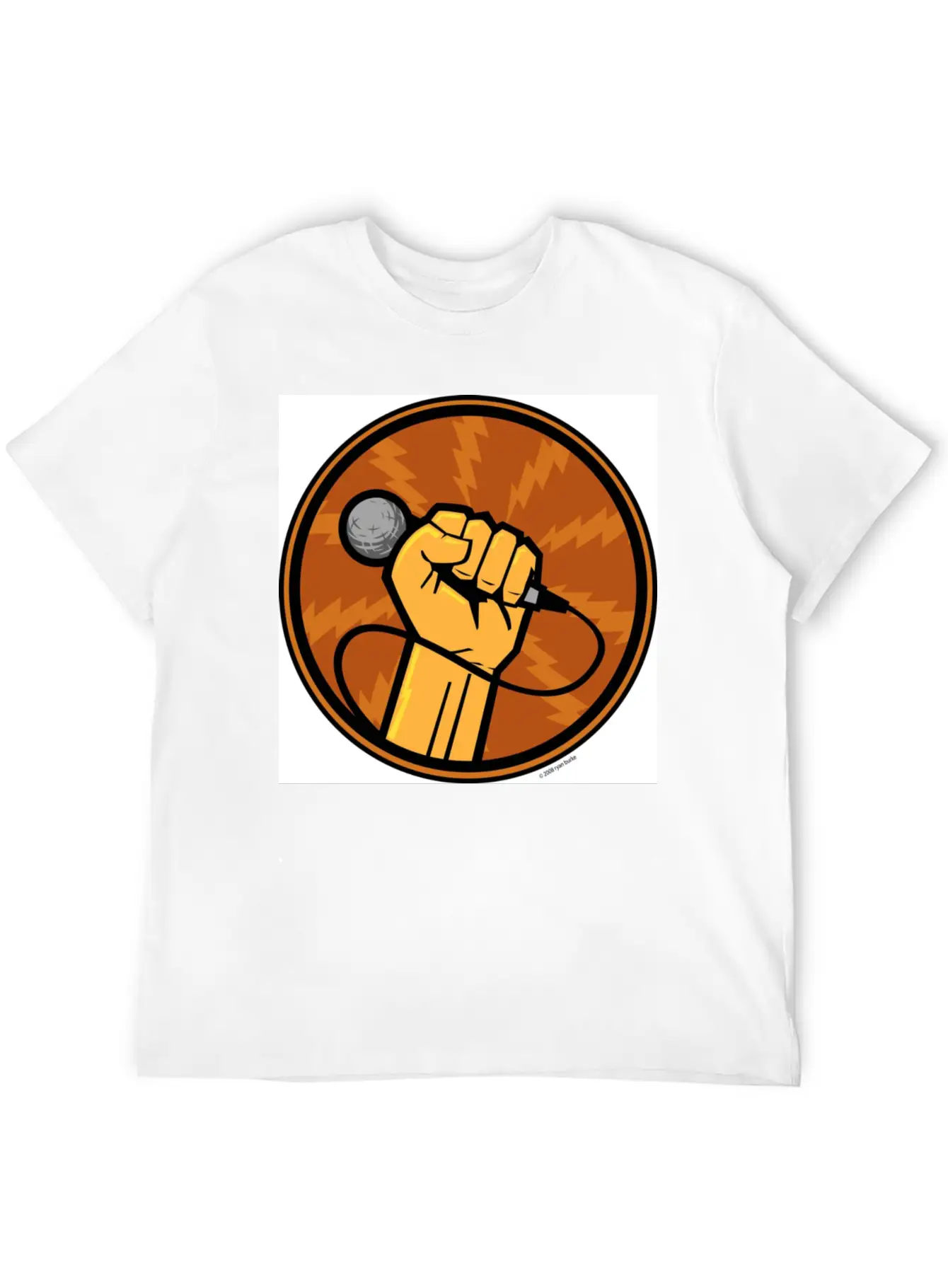 Microphones Essential Unisex Summer Tee – Soft Cotton Casual Fit