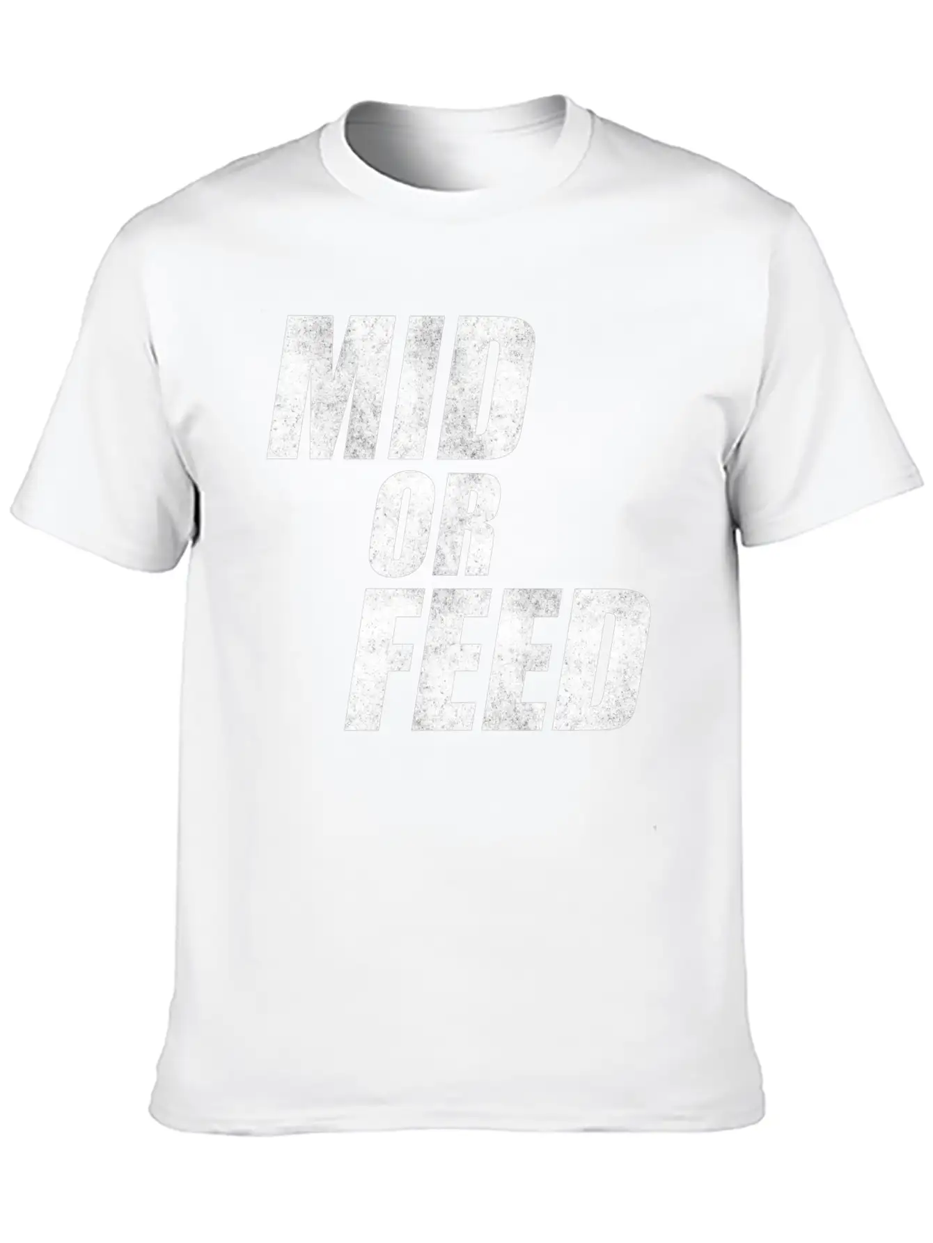 Mid Or Feed League LOL Midlaner Gamer Tshirt Gift Unisex Short Sleeve Soft Cotton T-Shirt – Casual Everyday Wear