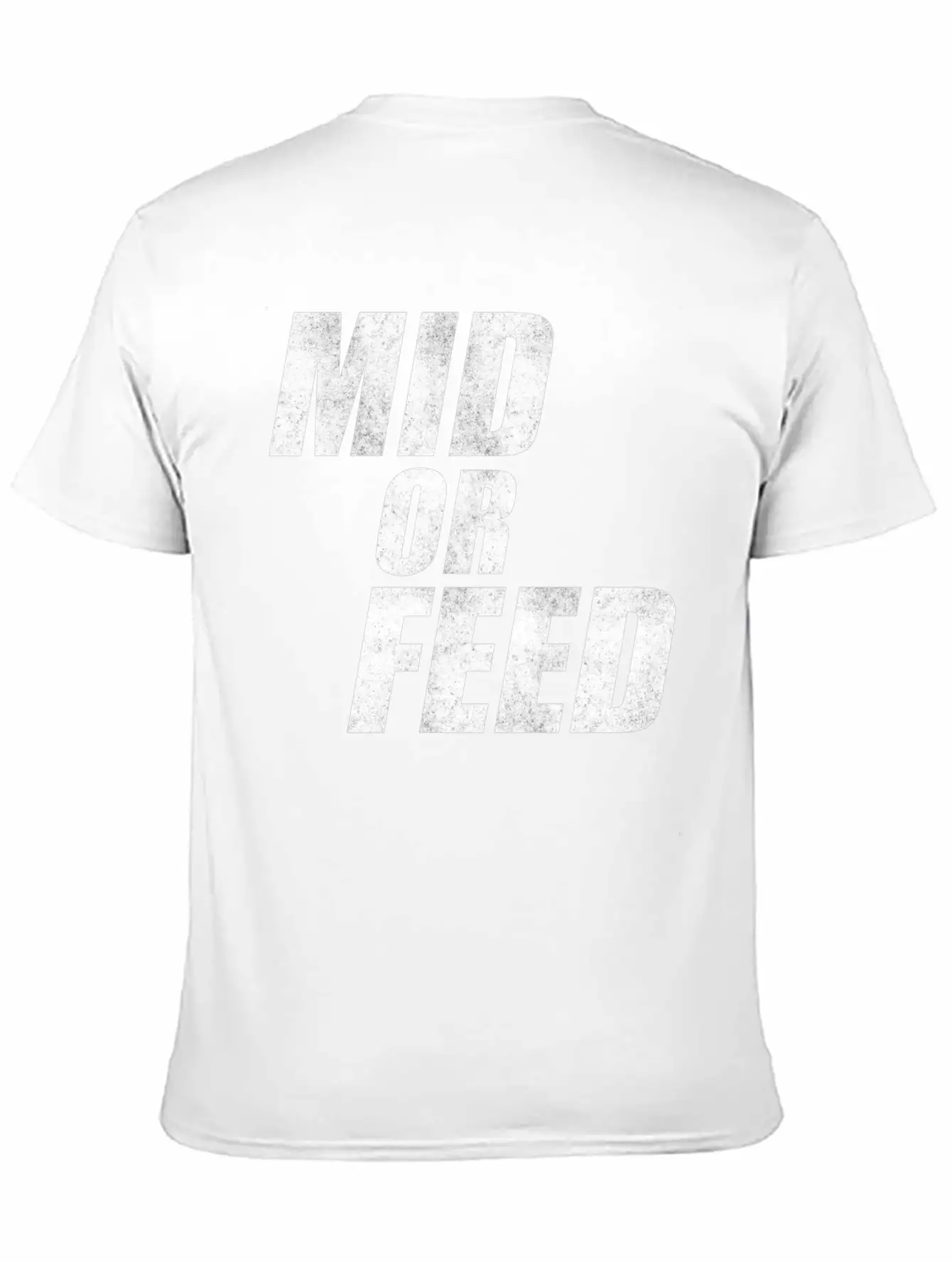 Mid Or Feed League LOL Midlaner Gamer Tshirt Gift Unisex Short Sleeve Soft Cotton T-Shirt – Casual Everyday Wear