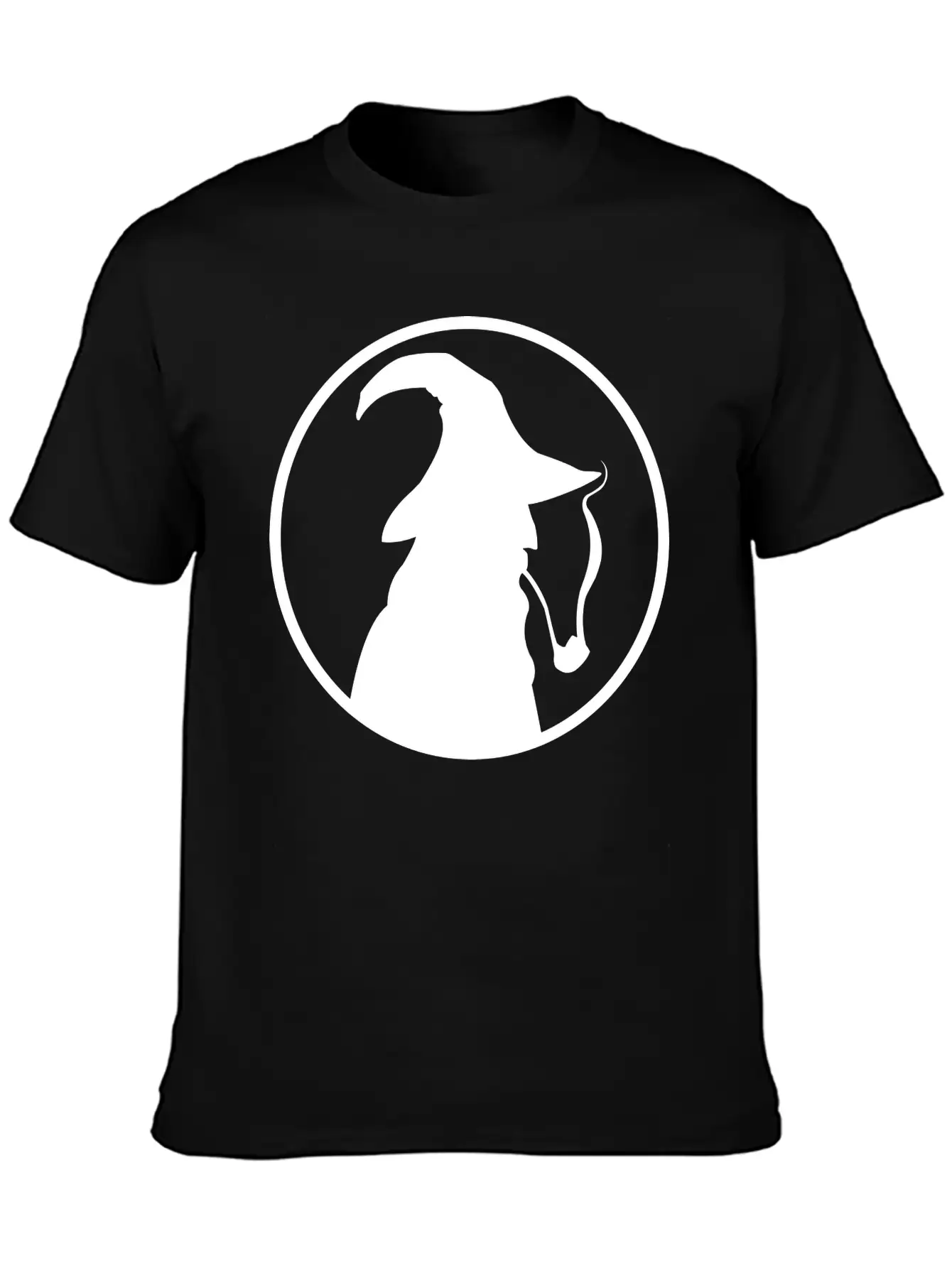 Middie Earth Genetics Wizard Icon White Timeless Short Sleeve Tee – Comfy And Minimalist Design