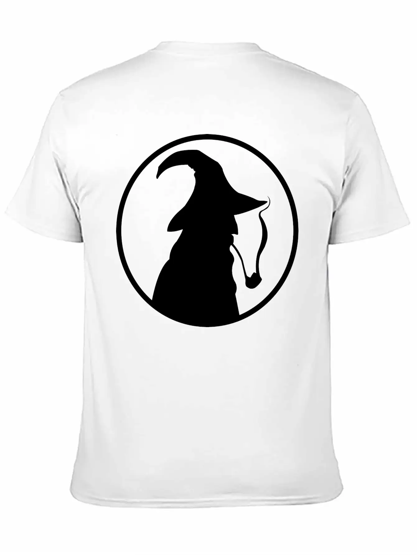 Middie Earth Genetics Wizard Icon White Timeless Short Sleeve Tee – Comfy And Minimalist Design